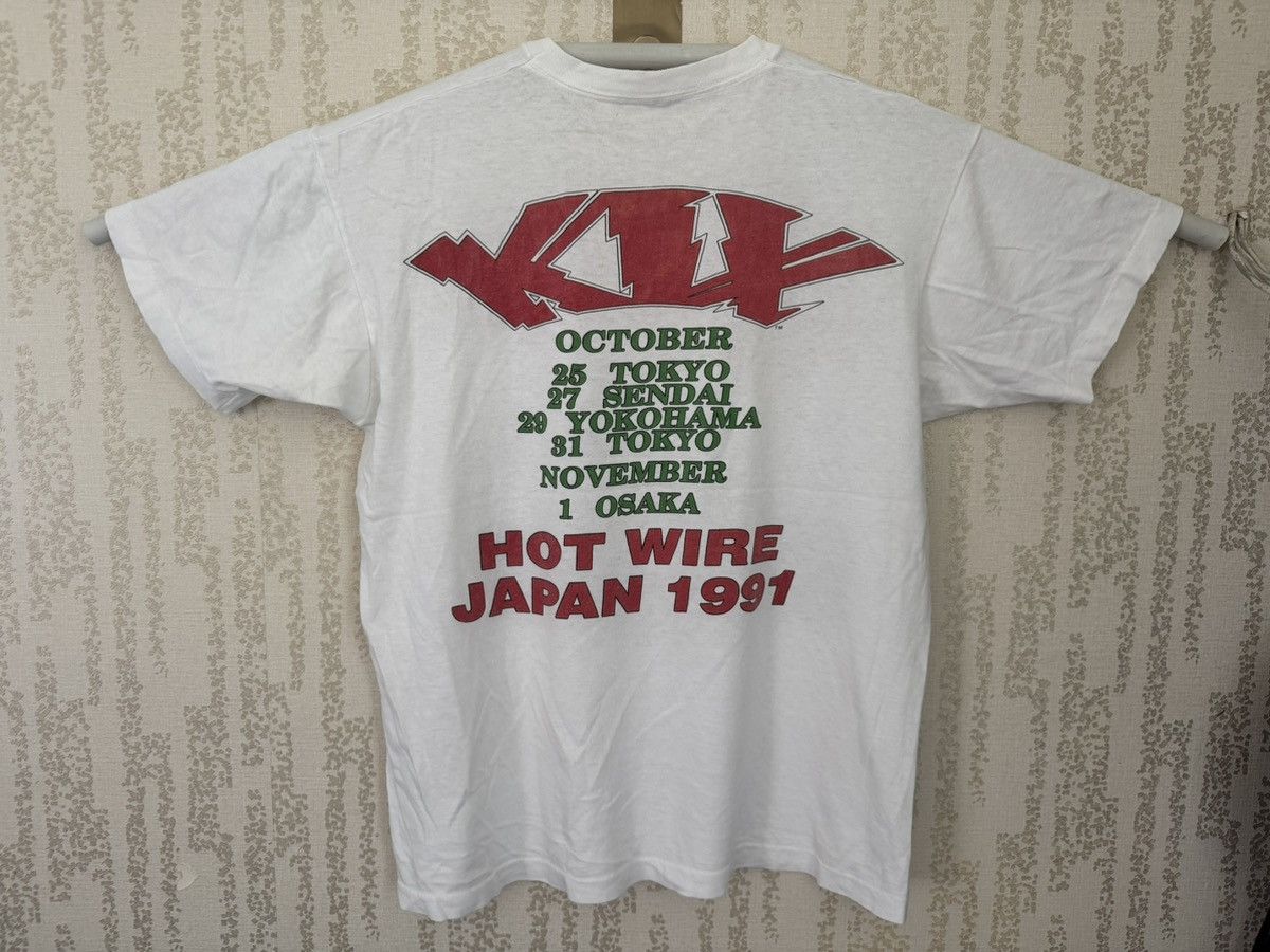 Band Tees × Vintage Vintage KIX JAPAN TOUR 1991 PS01 Size US L / EU 52-54 / 3 - 5 Thumbnail
