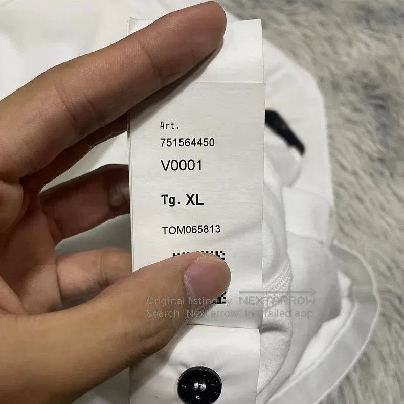 Stone Island Stone Island Basic Sweatshirt Loose Fit White Long Sleeve Size US XL / EU 56 / 4 - 8 Thumbnail