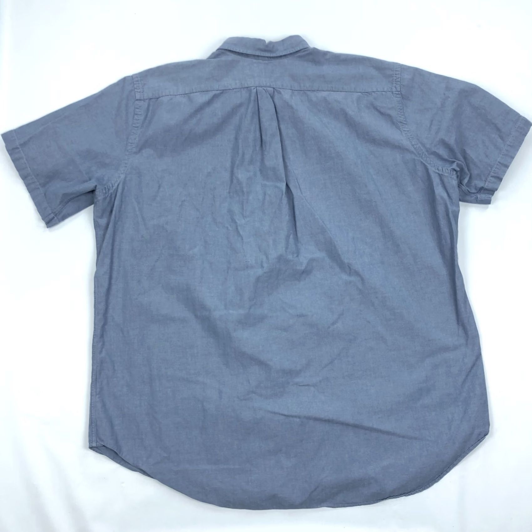 Ralph Lauren VINTAGE Ralph Lauren Shirt Polo Pony Button-Down 2XLT Tall Blue Chambray Men Size US XXL / EU 58 / 5 - 8 Thumbnail
