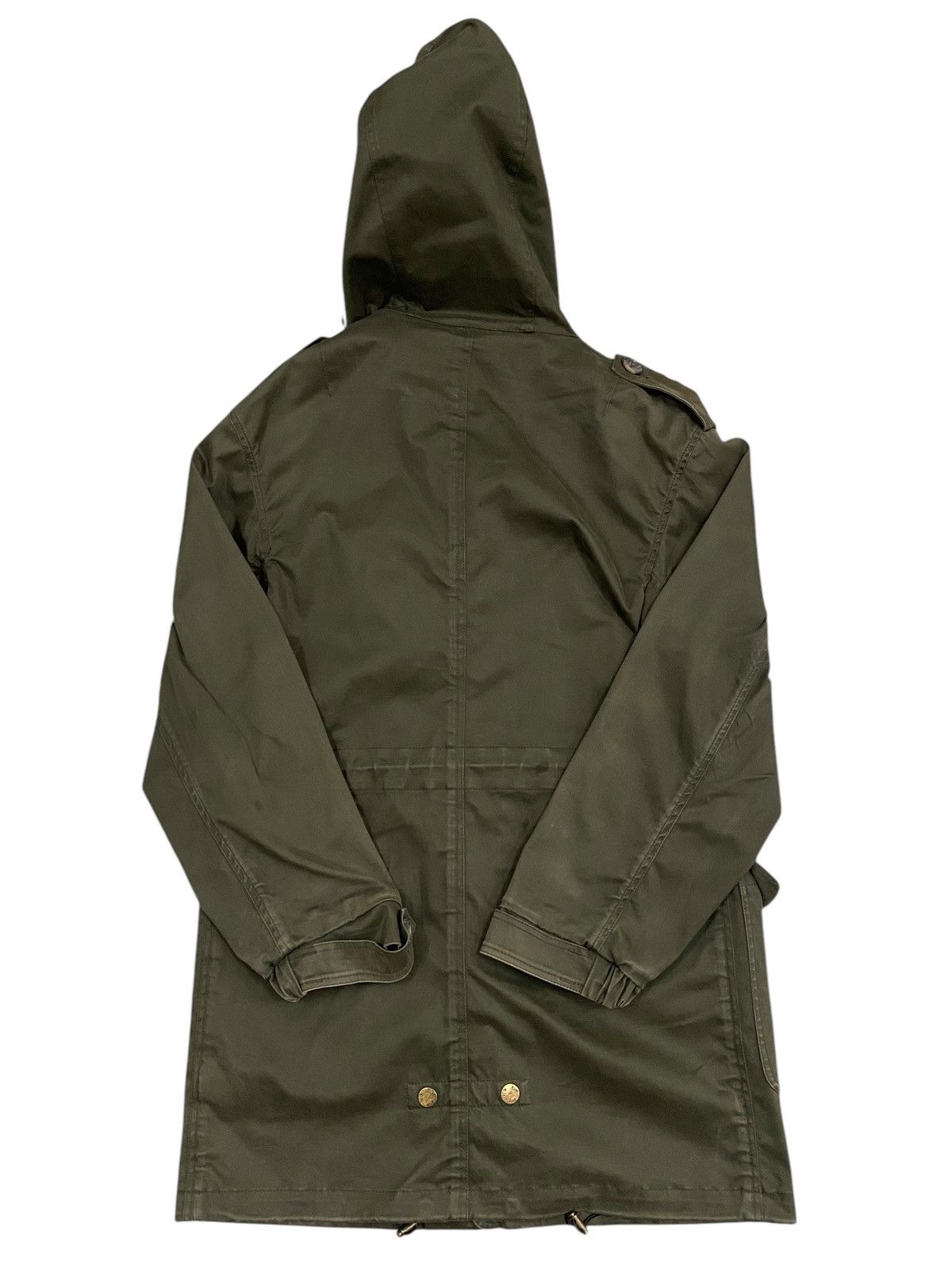 Dolce & Gabbana Dolce & Gabbana D&G Military Green Hooded Parka Jacket Size US S / EU 44-46 / 1 - 2 Thumbnail