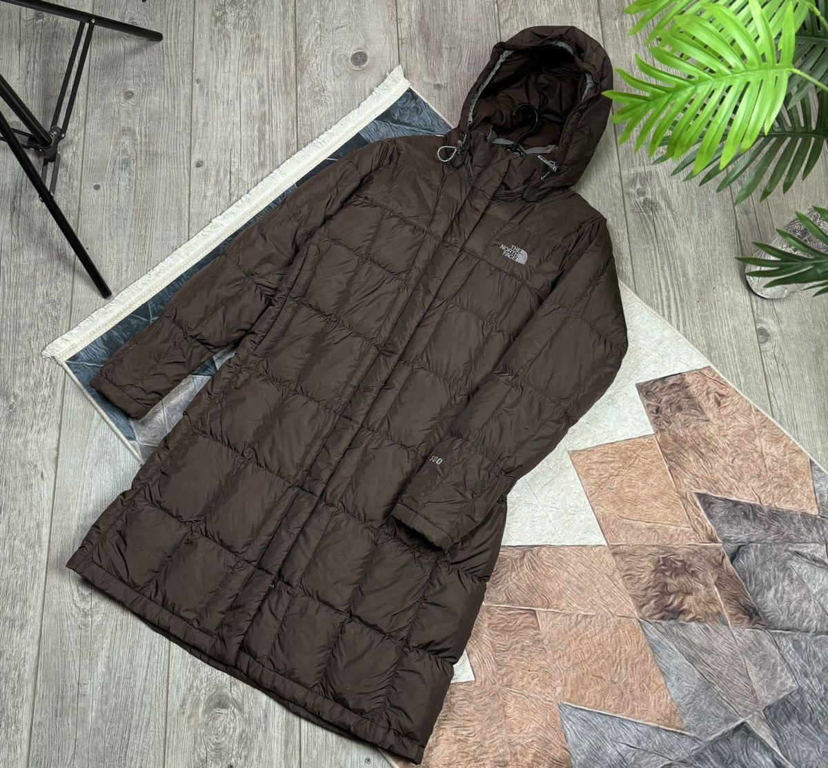 The North Face × Vintage The North Face Down Jacket Puffer Women’s Y2K Drill style Size M / US 6-8 / IT 42-44 - 2 Thumbnail