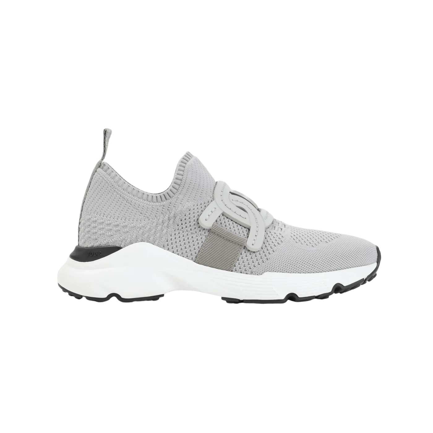 TOD'S Kate Gray Knit Sneakers New And Authentic