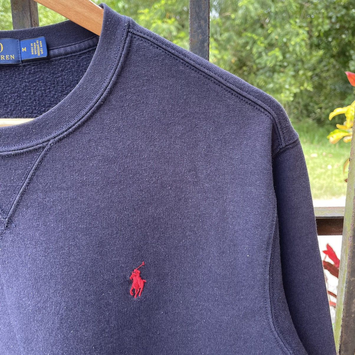 Polo Ralph Lauren 🔥Polo Ralph Lauren Small Pony Logo Blue Sweatshirts Size US M / EU 48-50 / 2 - 5 Thumbnail