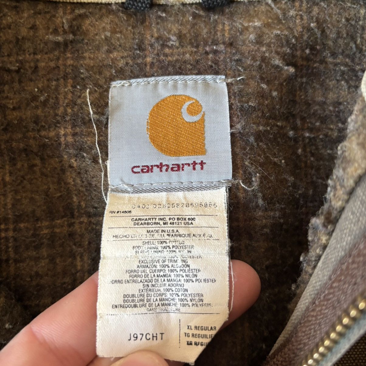 Carhartt Carhartt Detroit Jacket J97CHT Vintage Plaid Blanket Lined Size US XL / EU 56 / 4 - 6 Thumbnail