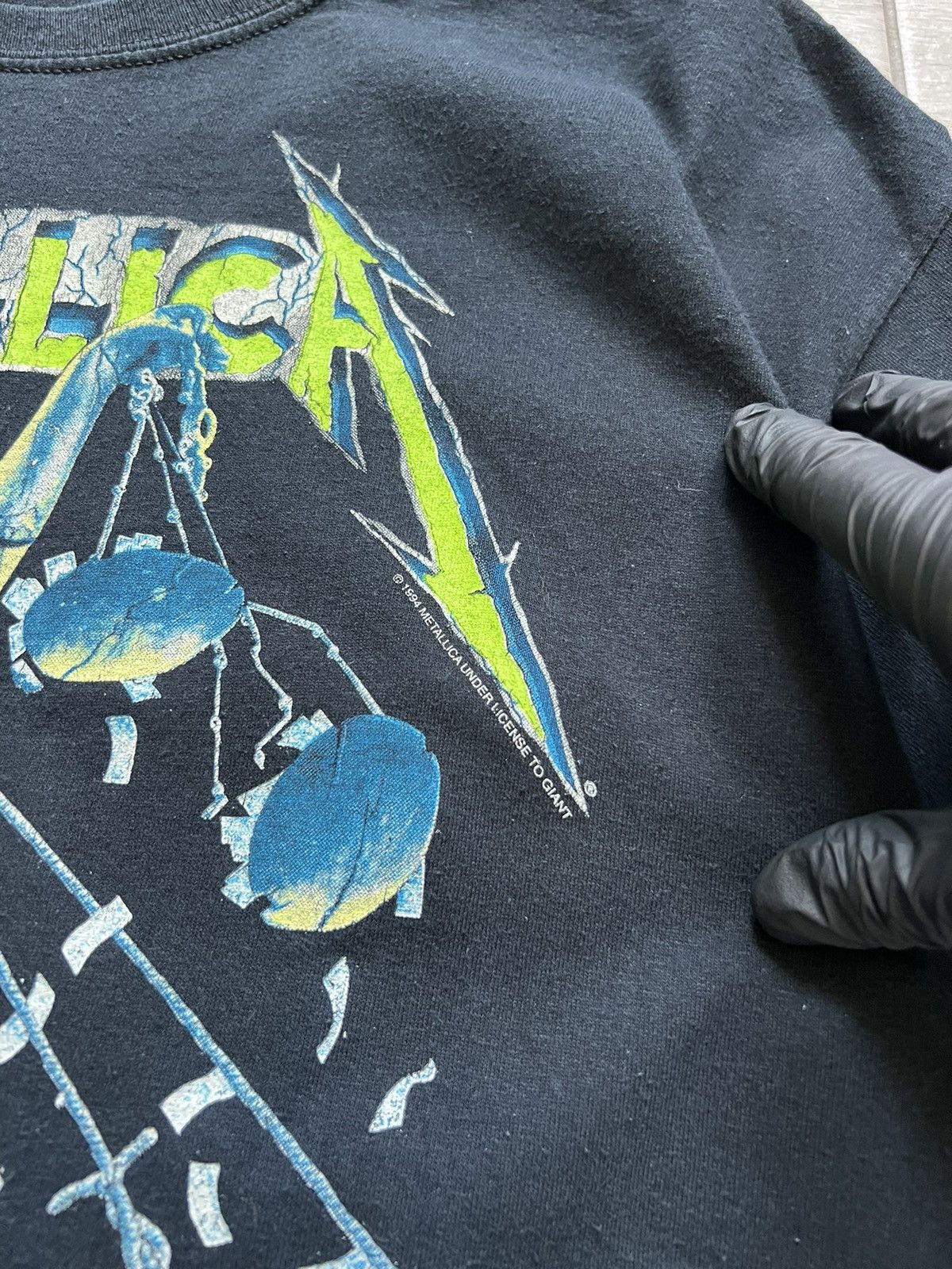 Band Tees Vintage Metallica And Justice For All From 2007 Size US L / EU 52-54 / 3 - 5 Thumbnail