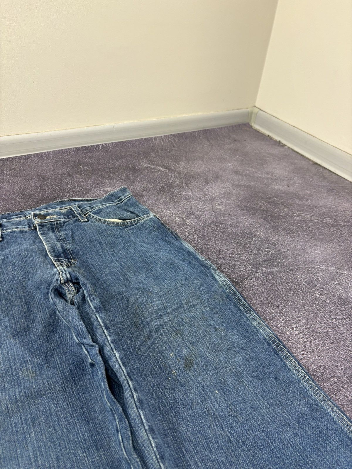 Dickies Vintage Dickies Relaxed Fit Blue Work Denim Hype Jeans Size US 32 / EU 48 - 9 Thumbnail