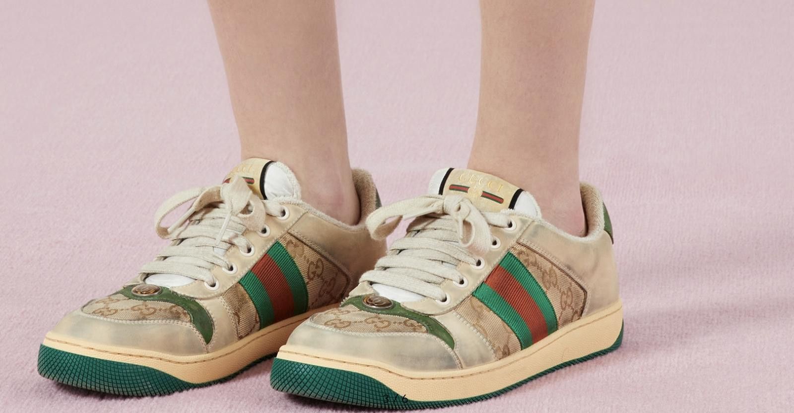 Gucci GUCCI WOMEN'S SCREENER SNEAKER SIZE 41 Size ONE SIZE - 2 Thumbnail