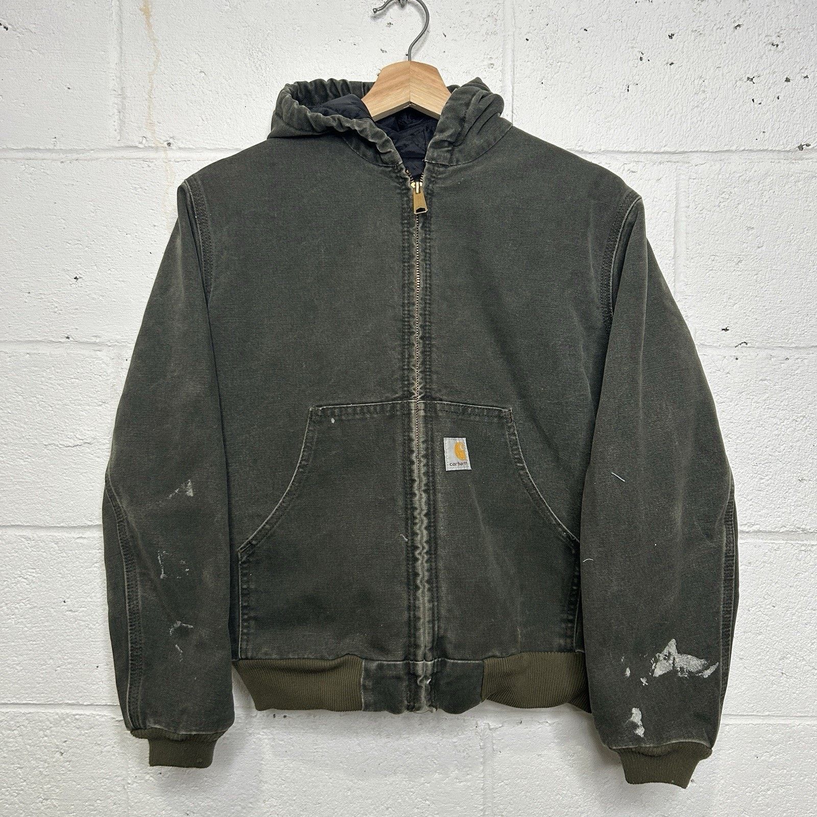 Carhartt Vintage Carhartt Quilted Active Jacket “Moss Green” Y06 MOS Size XS / US 0-2 / IT 36-38 - 1 Thumbnail