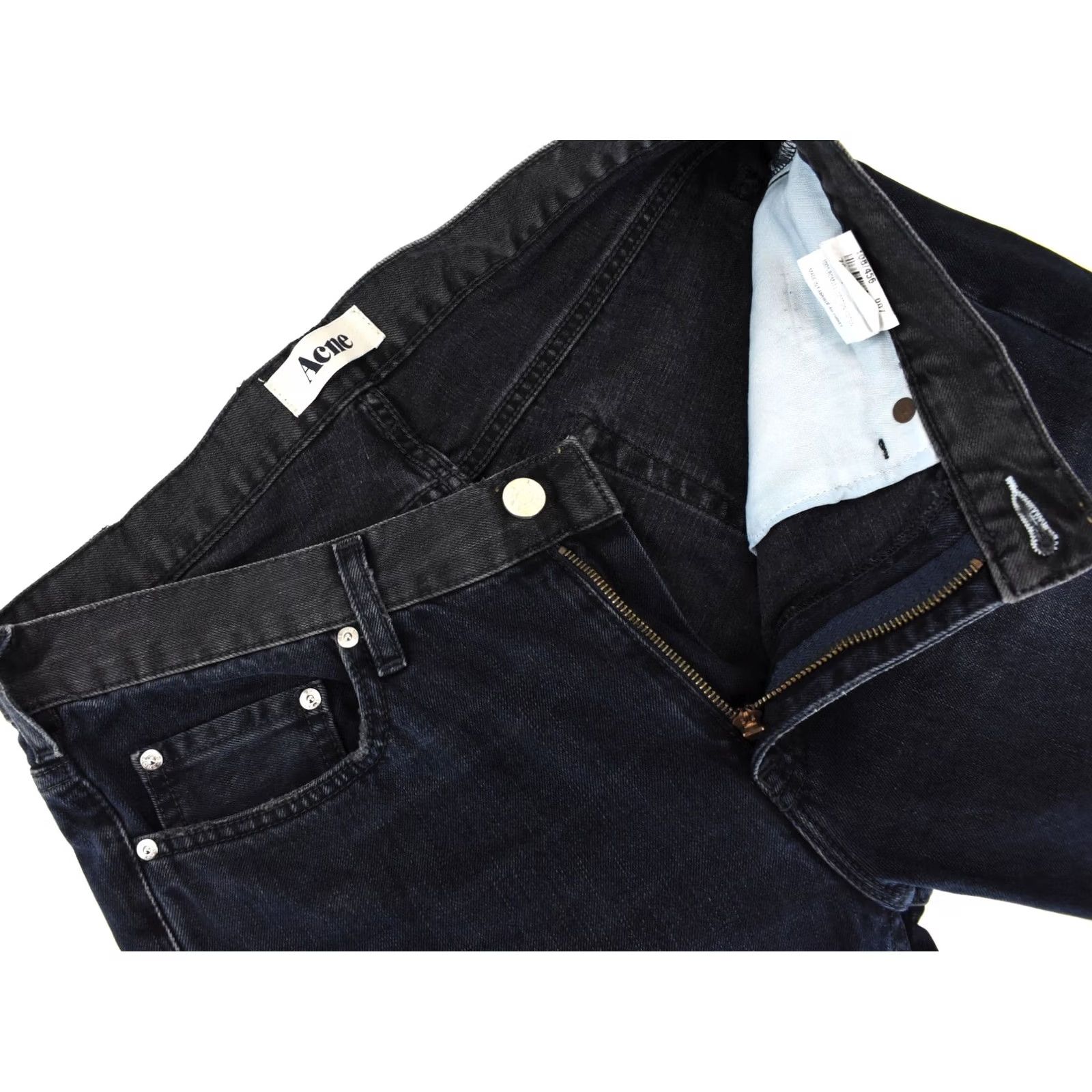 Vintage ACNE Mic Lana Jeans Men's W32/L32 Regular Fit Fade Effect Zip Fly Blue Denim Casual Regular Mens Size US 32 / EU 48 - 4 Thumbnail