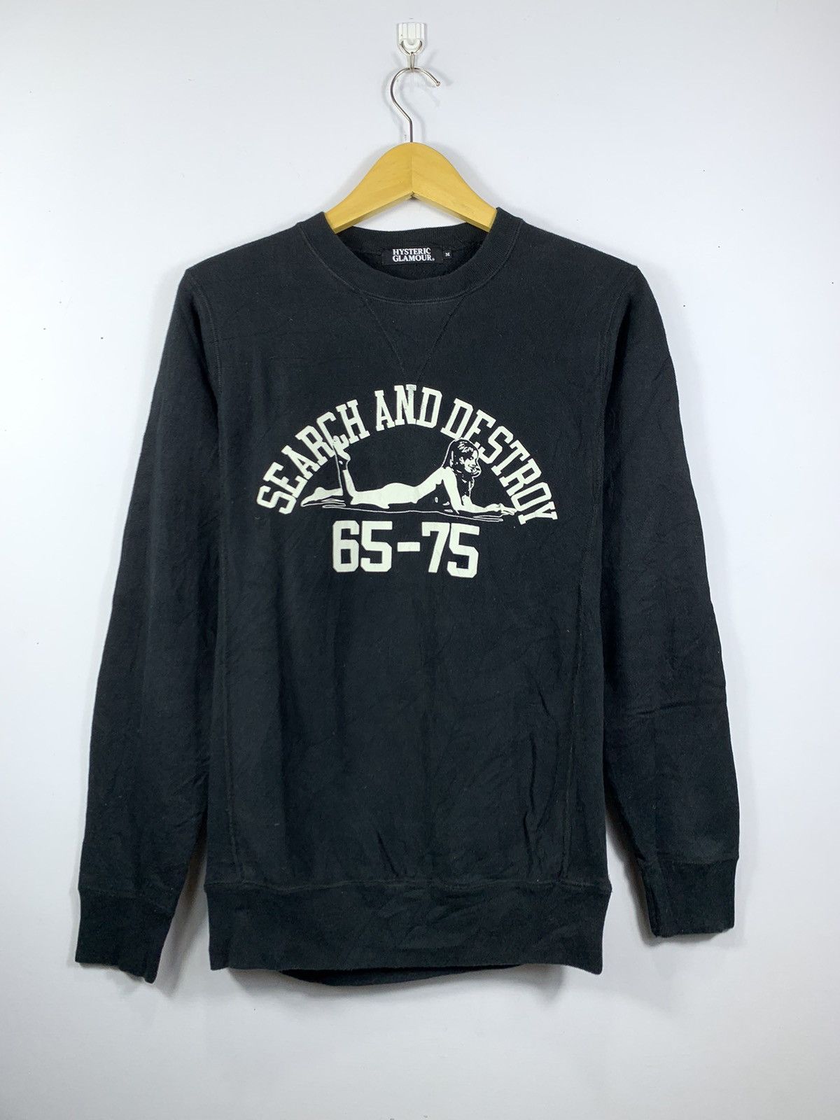 Hysteric Glamour × Japanese Brand × Vintage Hysteric Glamour sweetshirt Size US M / EU 48-50 / 2 - 1 Thumbnail
