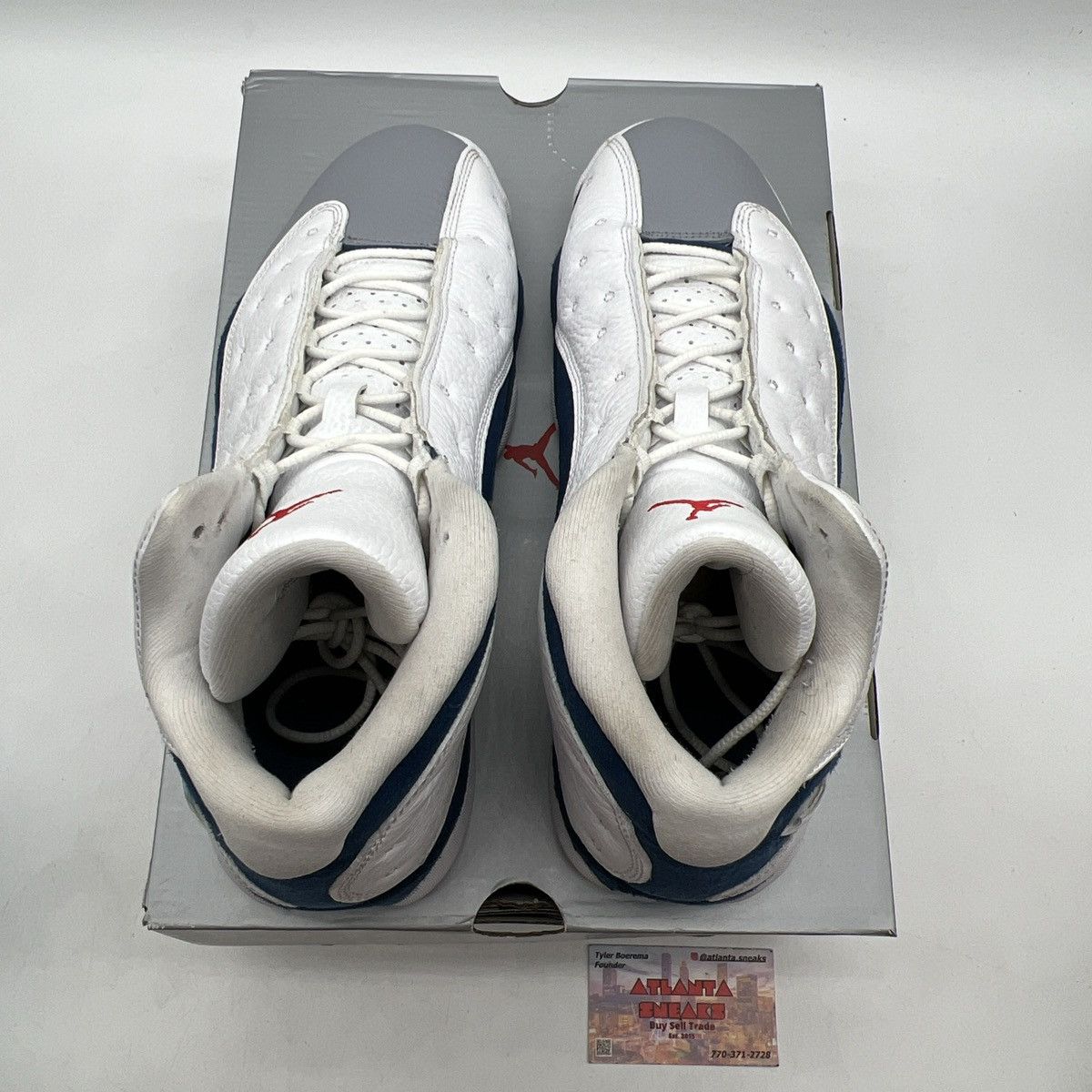 Jordan Brand Air Jordan 12 French blue Size US 11.5 / EU 44-45 - 7 Thumbnail