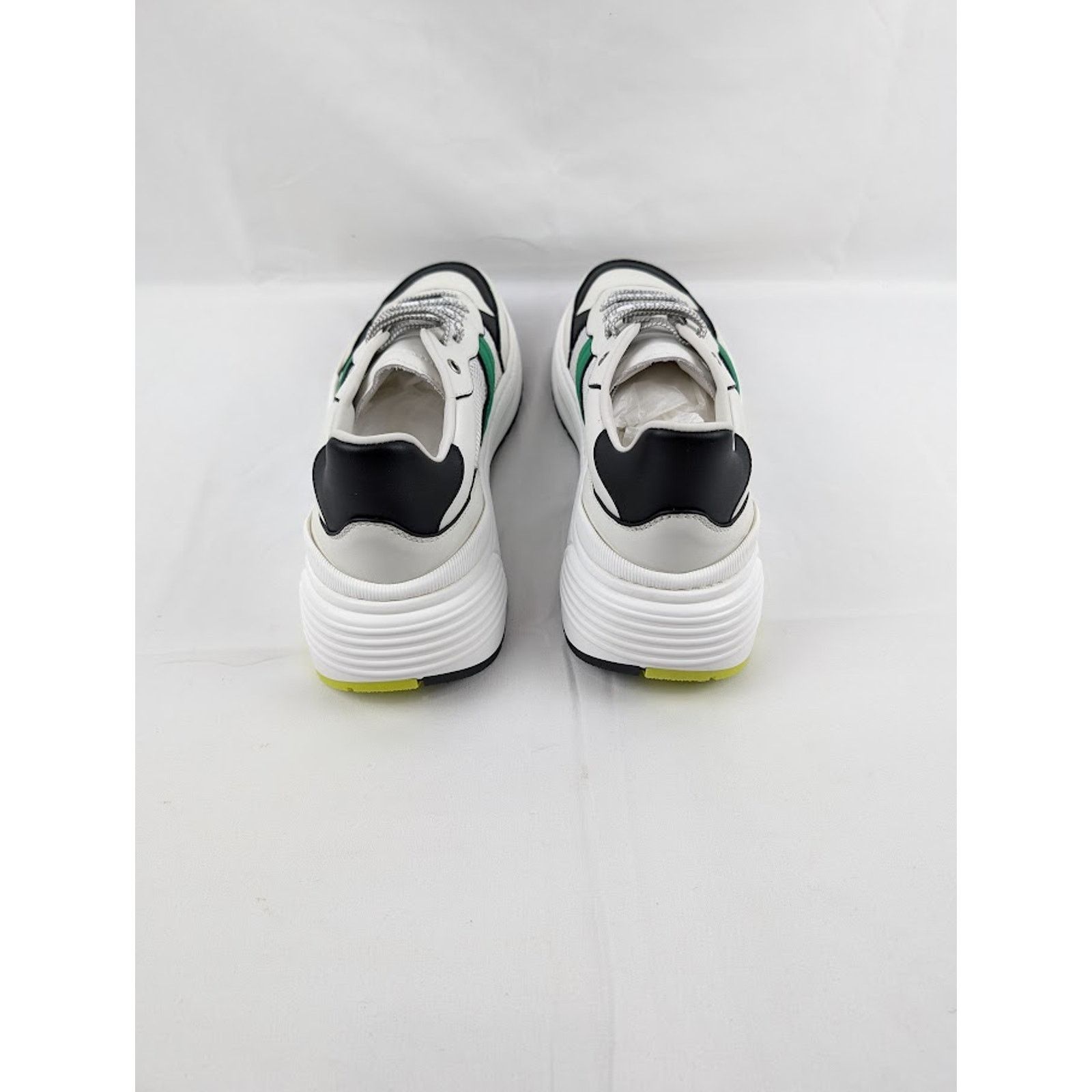 Bottega Veneta o1rshd1 Mens Speedster Leather Sneakers in Multicolor Size US 12.5 / EU 45-46 - 18 Thumbnail