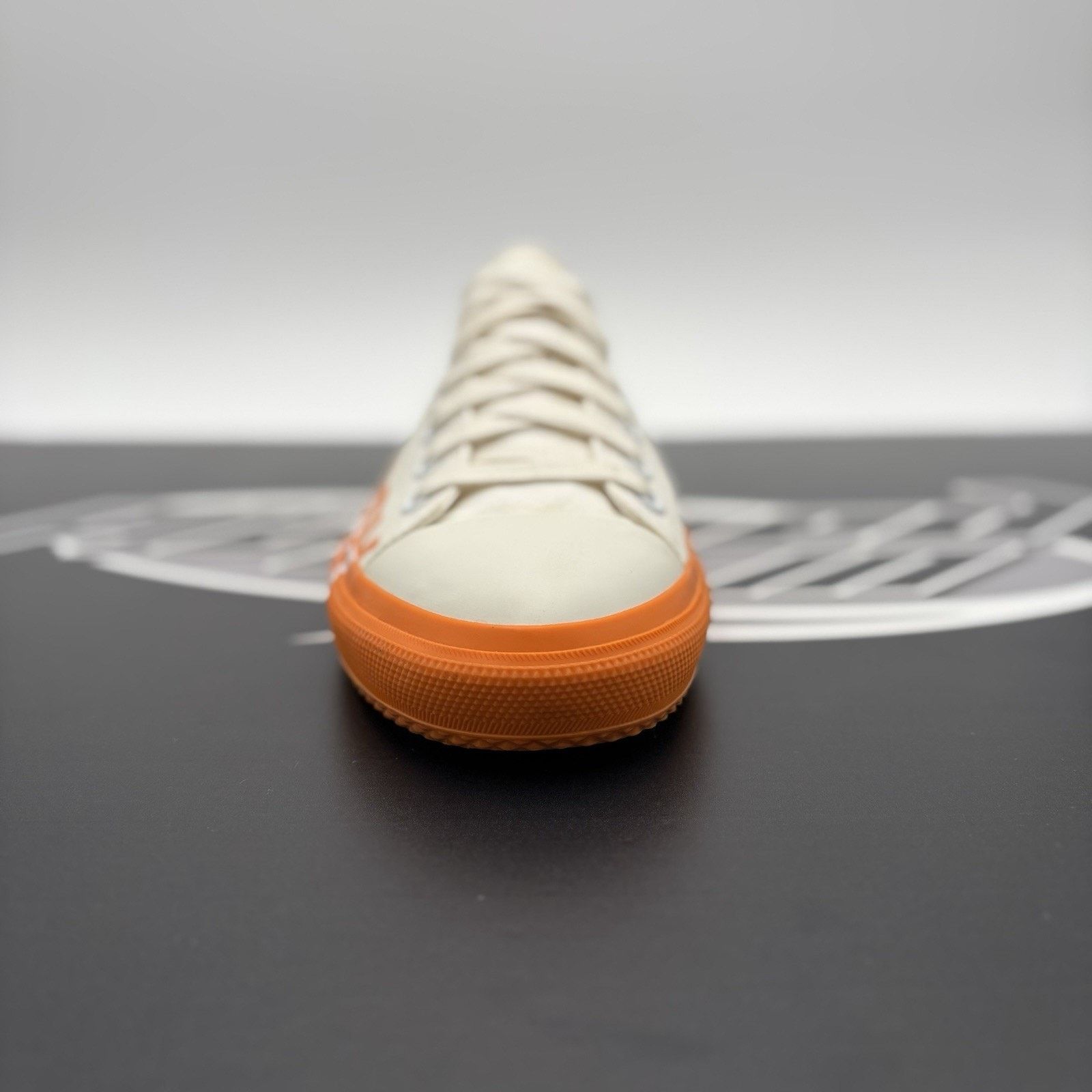 Burberry Burberry Low Sneaker ' Orange, White ' | SUPER CLEAN! Size US 8 / EU 41 - 6 Thumbnail