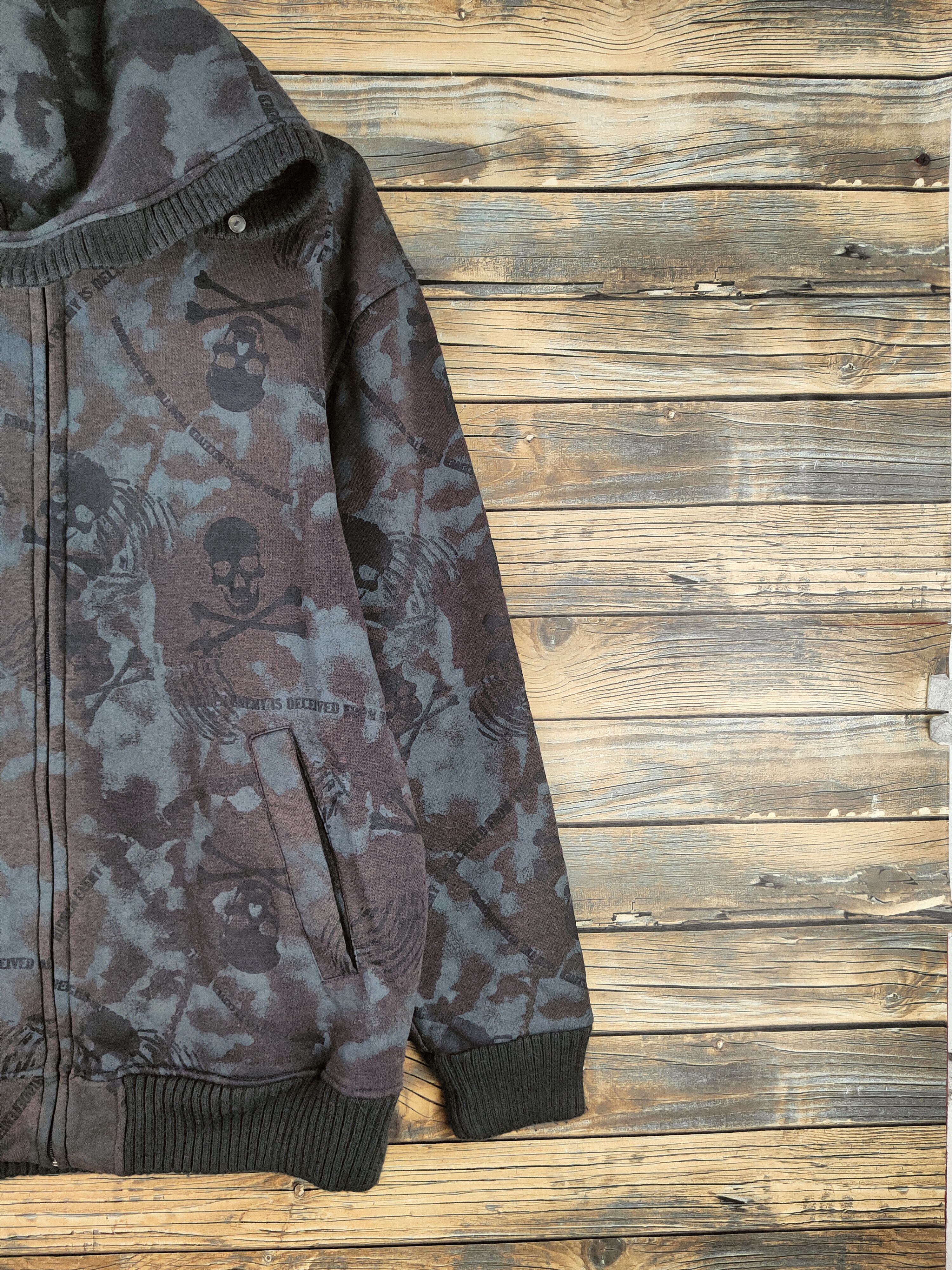 Defective Struct DL Defective Struct Dark Gray Hoodie Sweater #46-856 Size US L / EU 52-54 / 3 - 5 Thumbnail