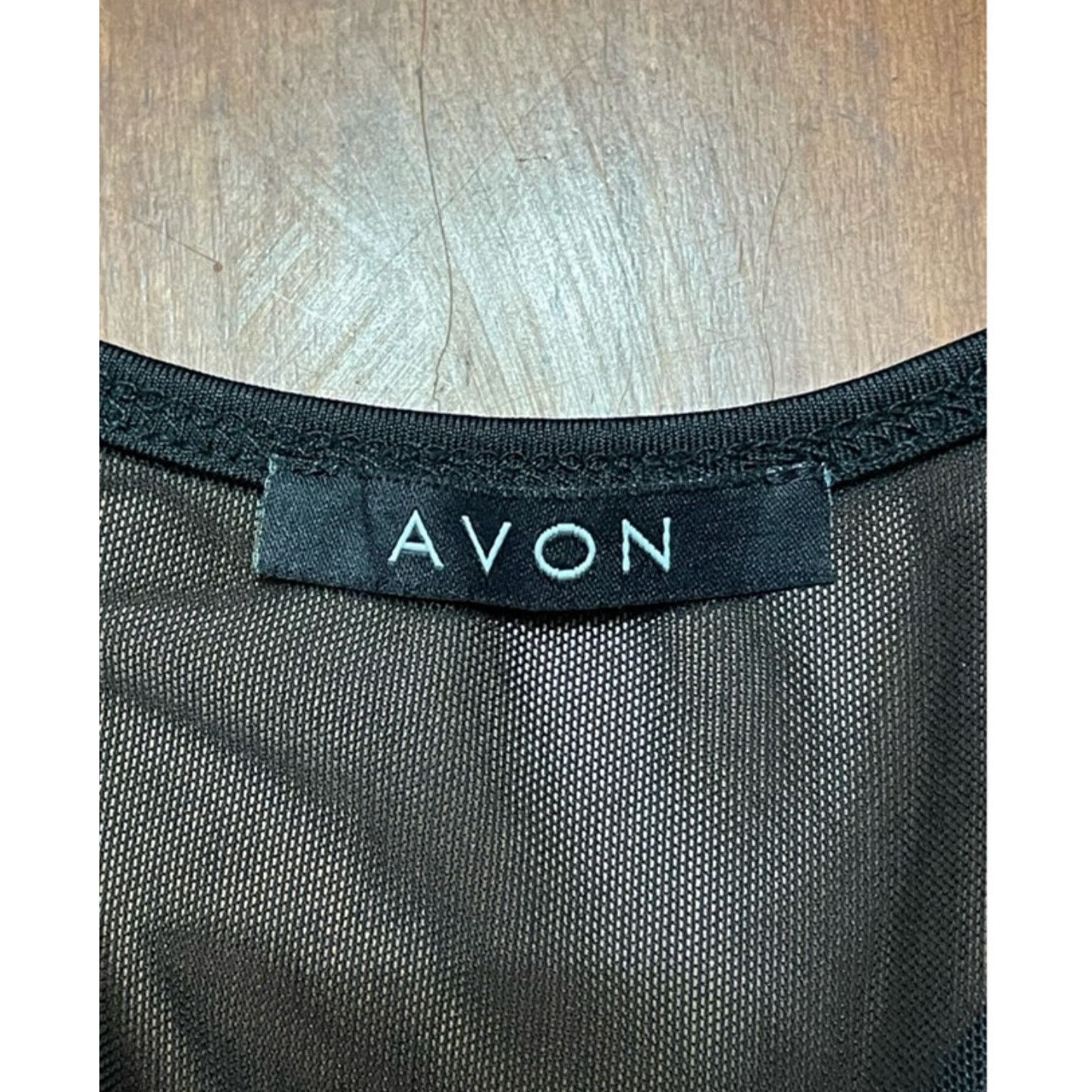 Other Avon Women's Black Racerback Sports Bra Sheer Back XS Size XS / US 0-2 / IT 36-38 - 7 Thumbnail