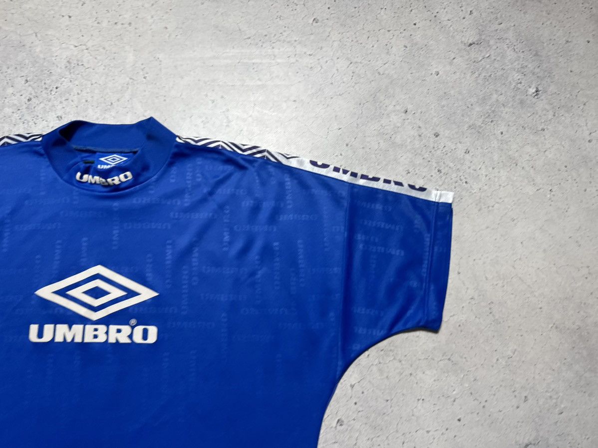 Umbro Umbro Vintage 90’s Soccer Jersey Big Logo Monogram Football Size US XL / EU 56 / 4 - 2 Thumbnail