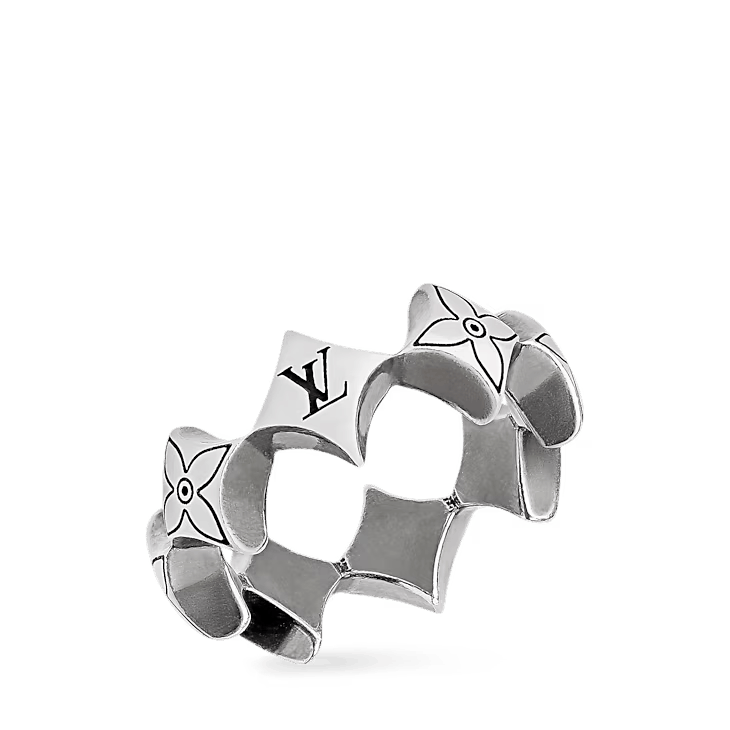Louis Vuitton LV Spiky Flower Ring (Medium) Size ONE SIZE - 2 Thumbnail