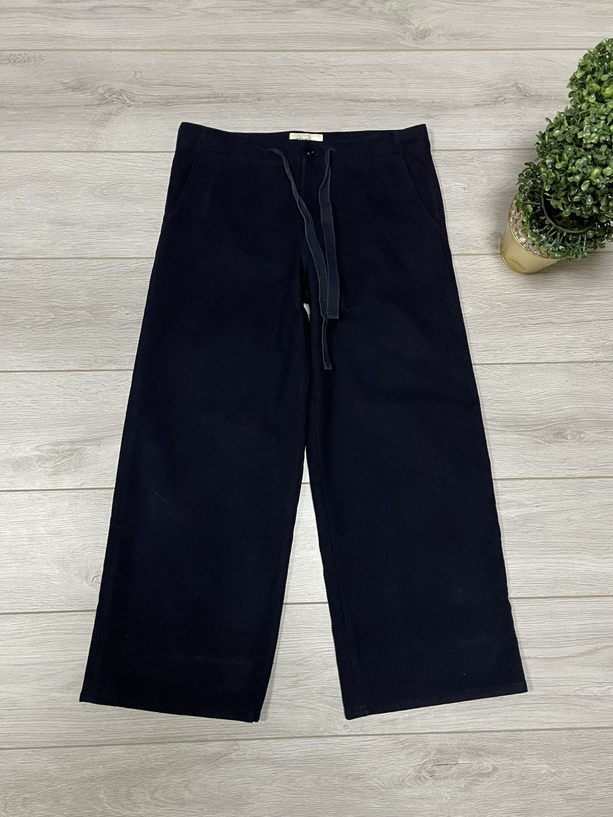 Beams Plus Beamsboy casual sweatpants wide leg long lace Japan Size US 33 - 1 Thumbnail