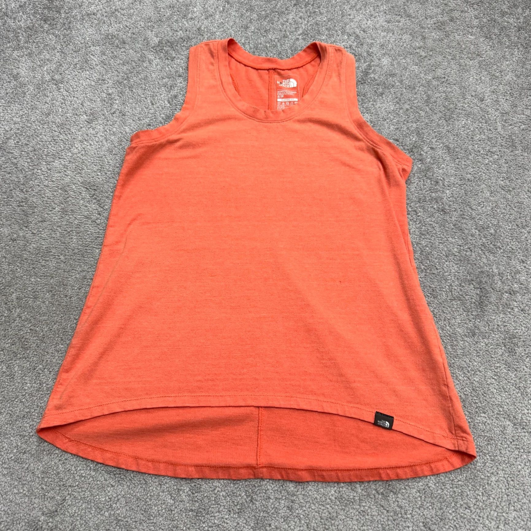 The North Face The North Face Womens Tank Top Orange Active Small Classic Fit Hi-Low Racerback Sleeveless Shirt Size S / US 4 / IT 40 - 2 Thumbnail