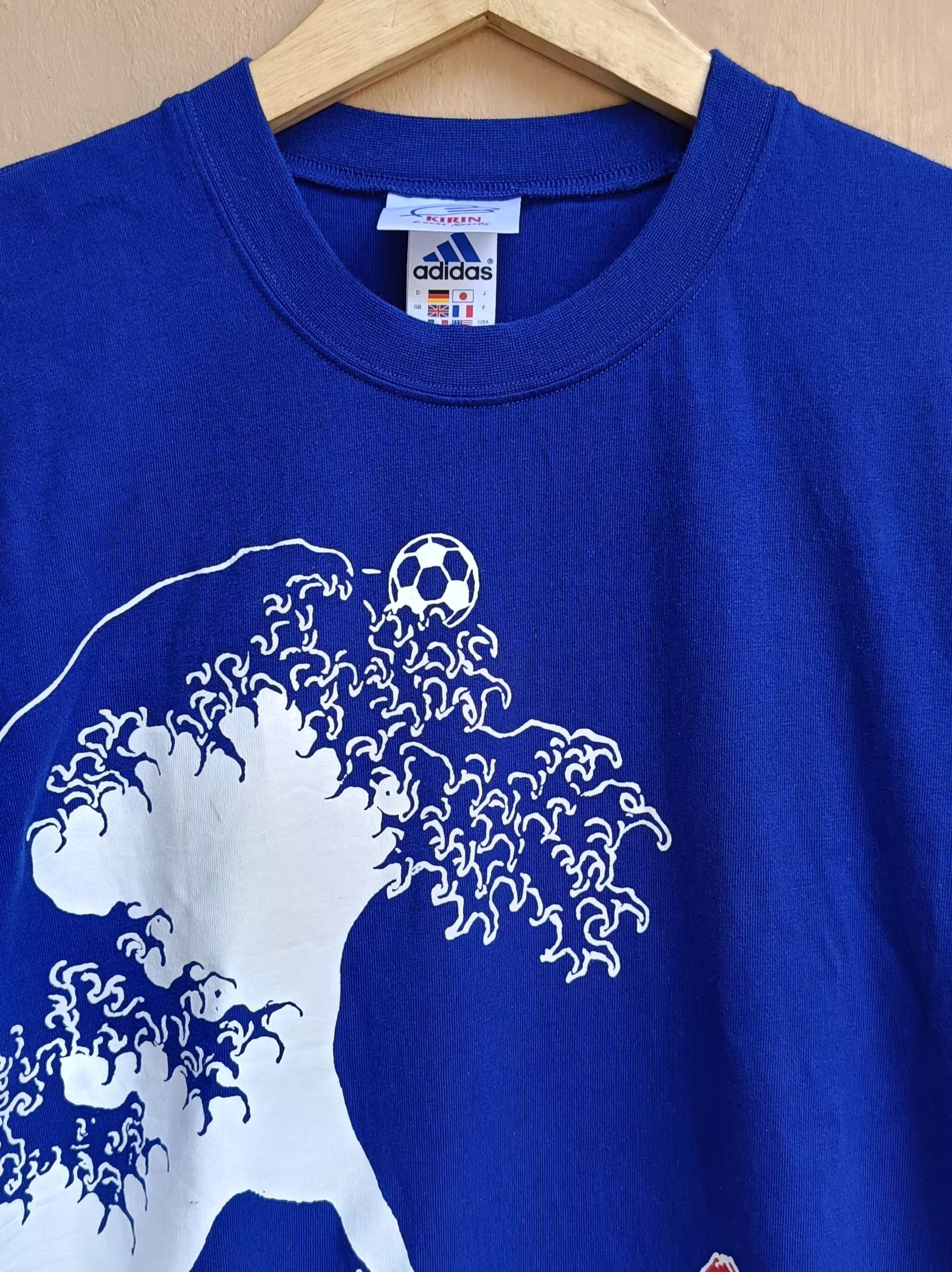 Adidas × Vintage Vintage shirt football adidas x kirin japan Size US L / EU 52-54 / 3 - 2 Thumbnail