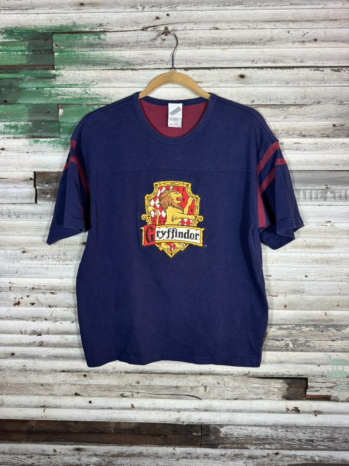Vintage Vtg ‘00 Harry Potter Gryffindor Warner Brothers Shirt Size US M / EU 48-50 / 2 - 1 Thumbnail