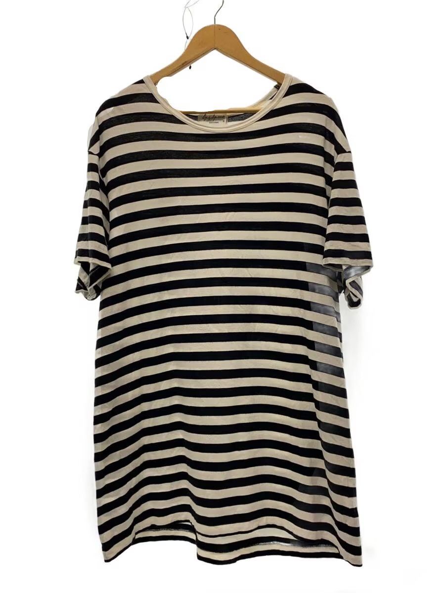 Yohji Yamamoto Back Logo Striped Tee Size US L / EU 52-54 / 3 - 1 Thumbnail