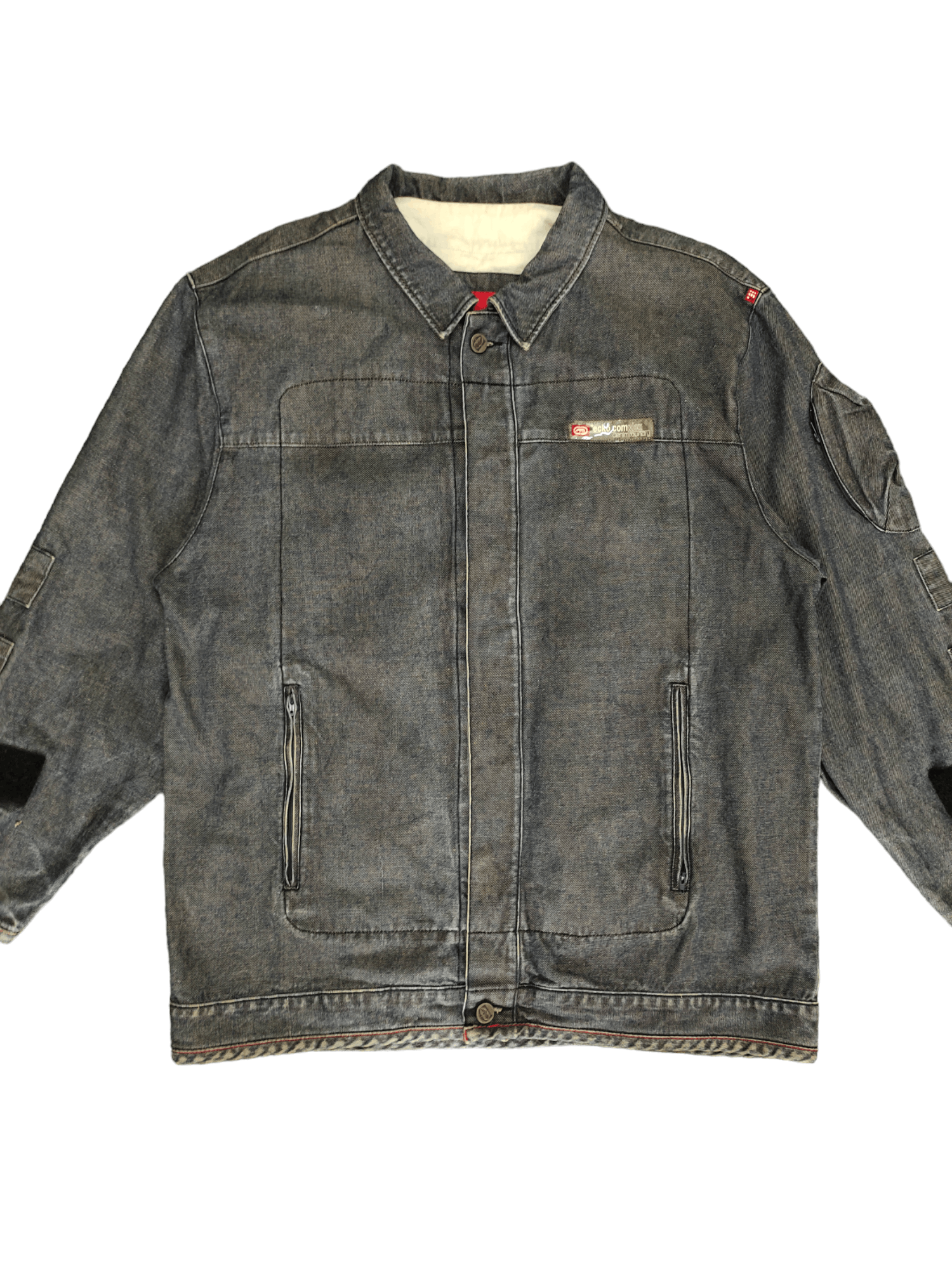 Ecko Unltd. Vintage Y2k Ecko Unltd Denim Jacket Size US XL / EU 56 / 4 - 1 Thumbnail