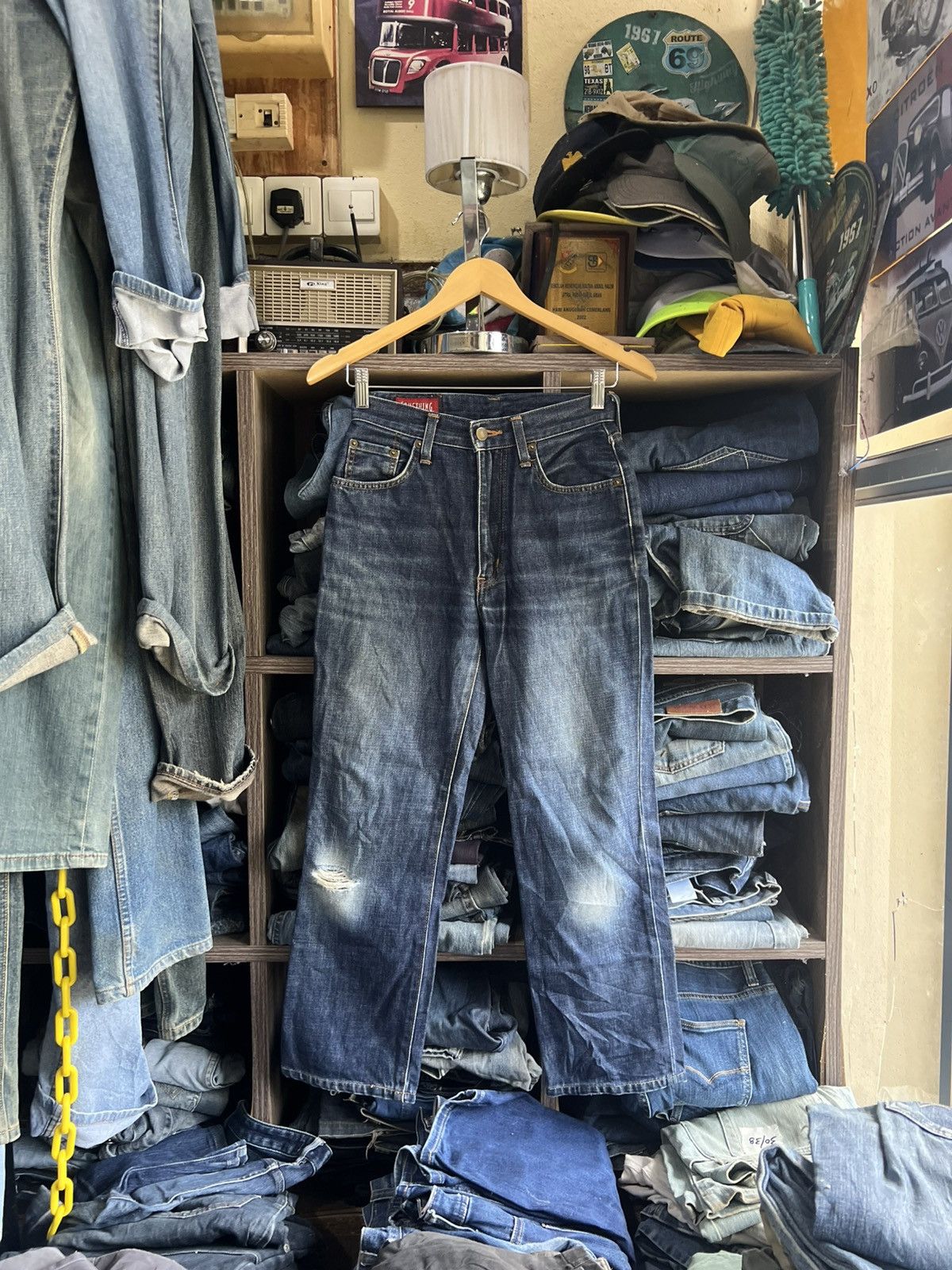 Edwin 🔥Something by Edwin Distressed Denim Size US 26 / EU 42 - 1 Thumbnail