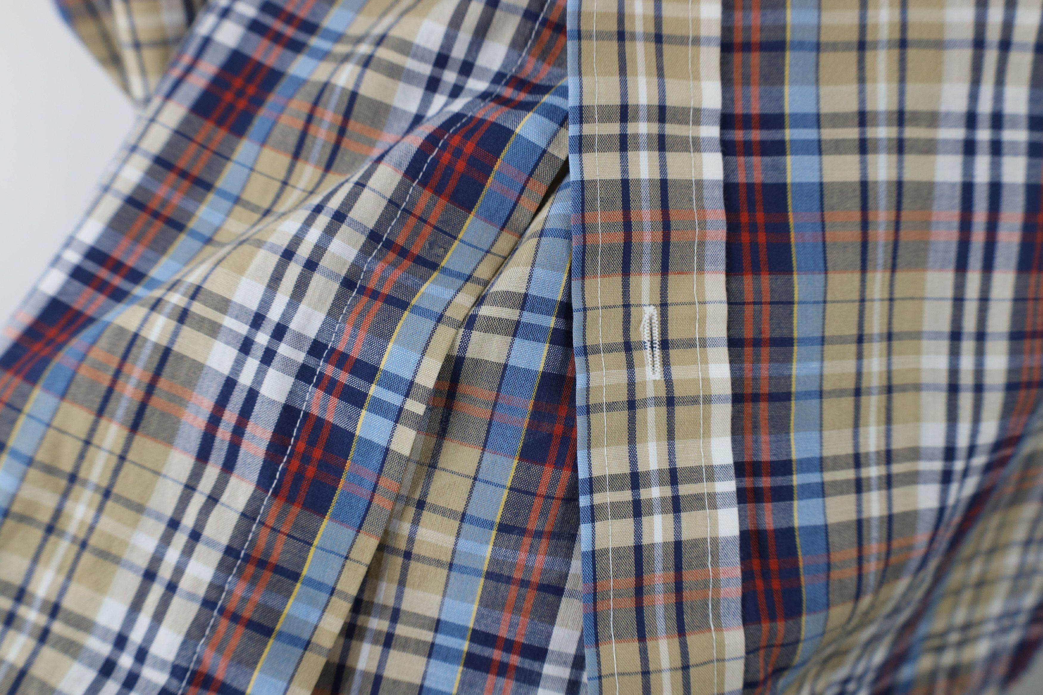 Vintage Vintage 70s Rockabilly Cowboy Collared Button Shirt Plaid Size US L / EU 52-54 / 3 - 4 Thumbnail