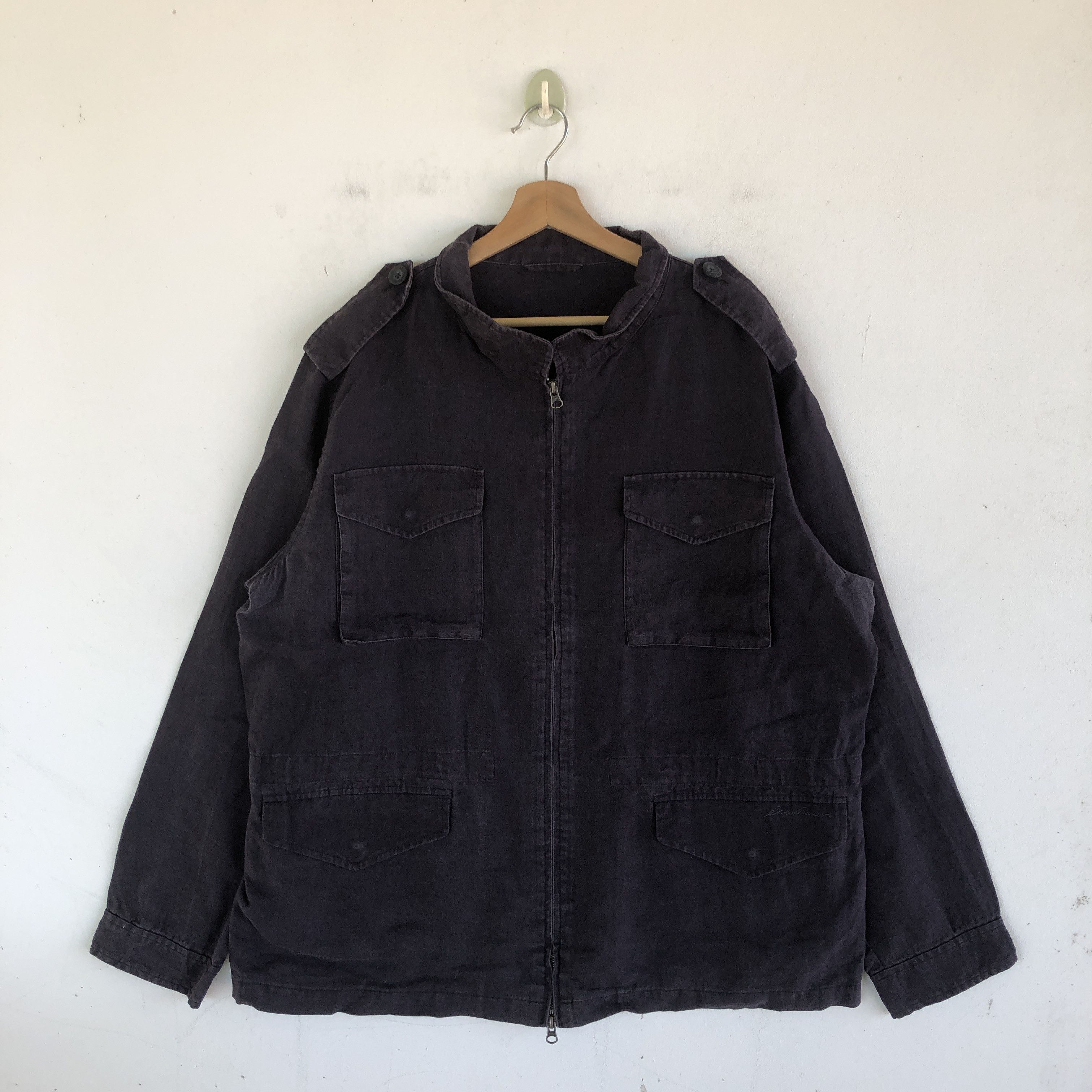 Eddie Bauer Vintage 90s Eddie Bauer Bondage Chore Jacket Size US L / EU 52-54 / 3 - 1 Thumbnail