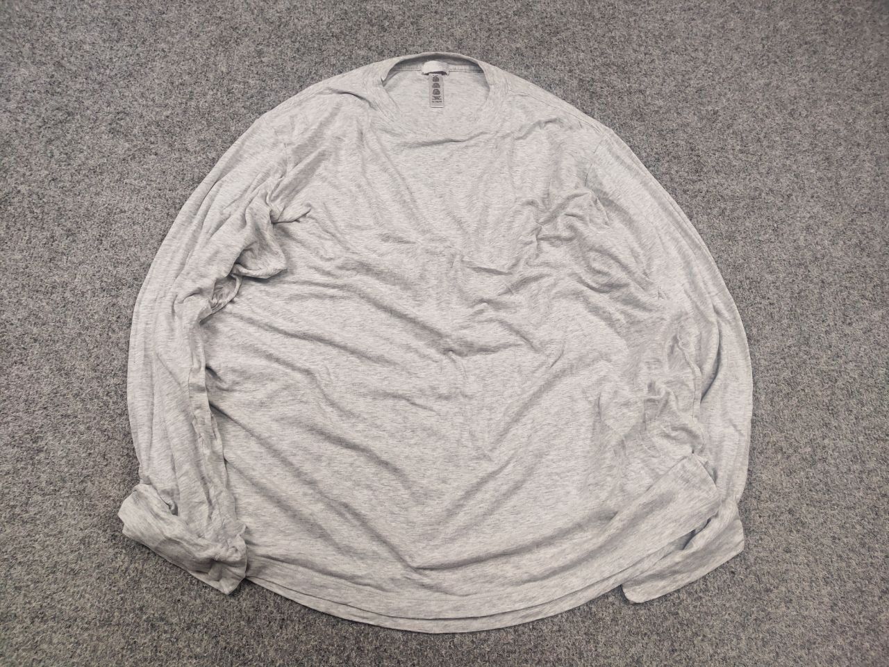 Le Grande Bleu (L.G.B.) Skims By Kylie Jenner Cotton Regular Fit Long Sleeve T Shirt Size US XL / EU 56 / 4 - 2 Thumbnail