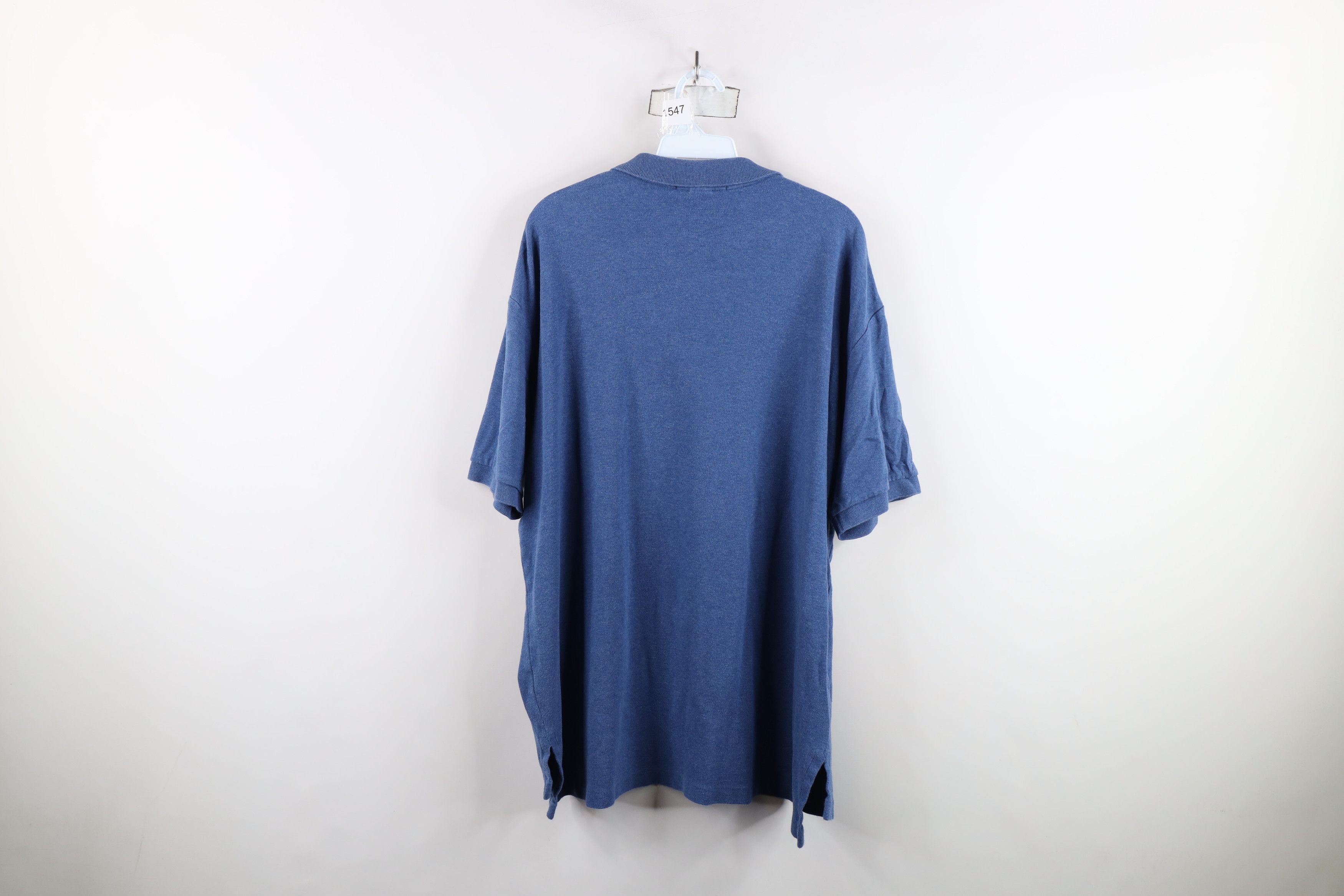Ralph Lauren × Vintage Vintage 90s Ralph Lauren Cotton Touch Knit Golf Polo Shirt Size US XL / EU 56 / 4 - 9 Thumbnail