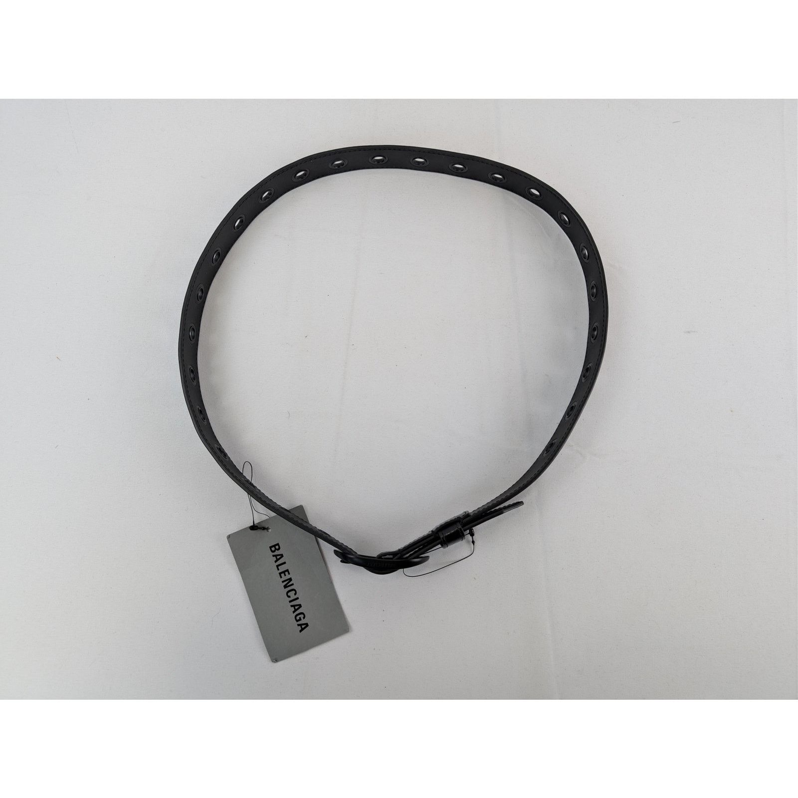 Balenciaga o1rshd1 Size: 95 / Le Cagole Belt 30 in Black Size 38 - 6 Thumbnail