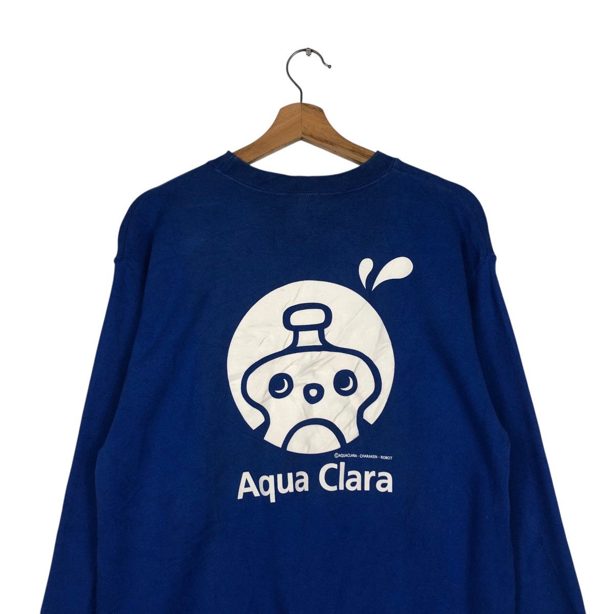Cartoon Network × Japanese Brand 📌Vintage Sweatshirt Aqua Clara Big Logo Size US M / EU 48-50 / 2 - 10 Thumbnail