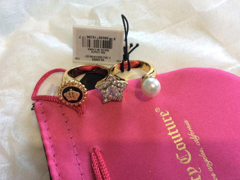 Juicy Couture Jeans juicy couture ladies twin ring size 7 Size ONE SIZE - 4 Thumbnail