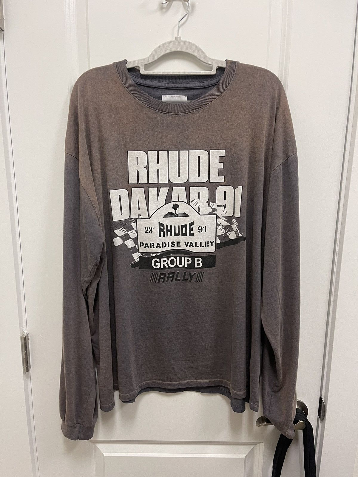Rhude Rhude Dakar 91 Long Sleeve Tee | Grailed