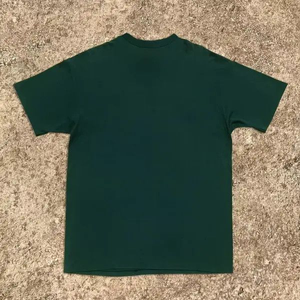 Japanese Brand Fuyuka x Aida Green casual retro star print cotton tee Size US L / EU 52-54 / 3 - 4 Thumbnail