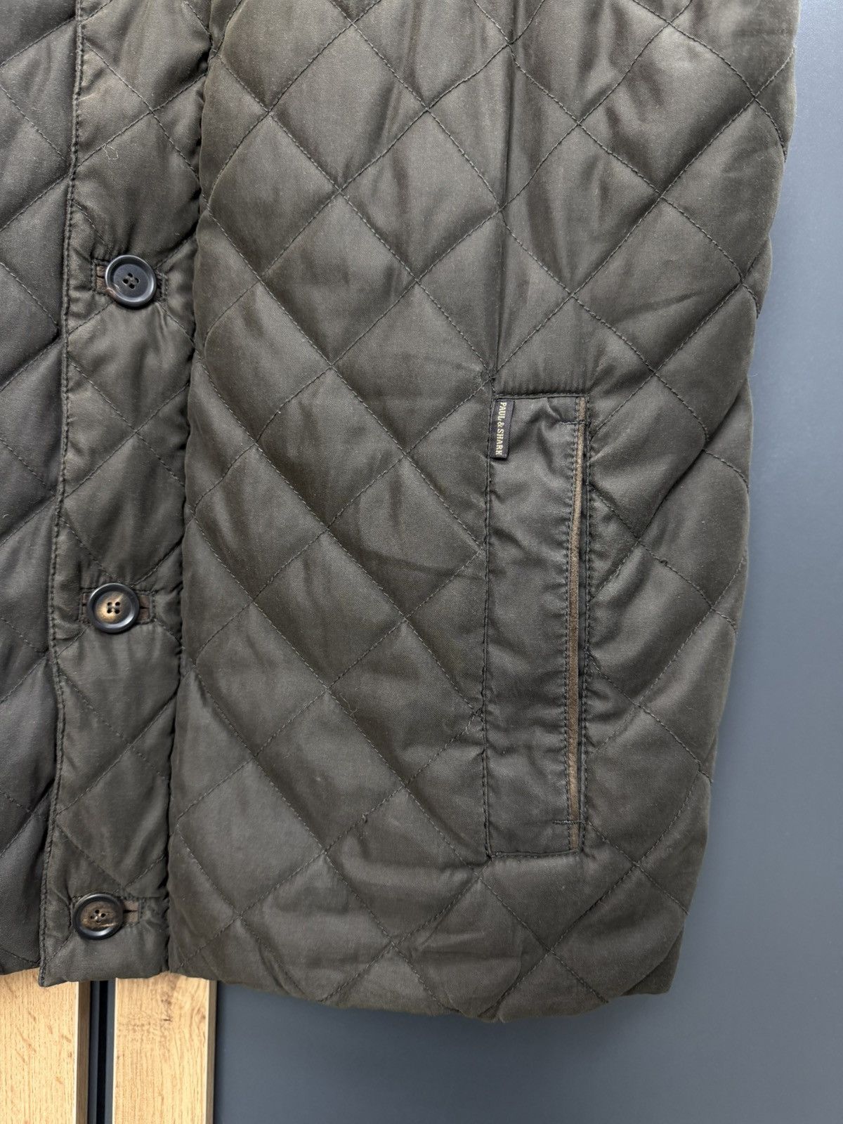 Paul & Shark Paul & Shark Yachting Quilted Vest Brown Mens Size L Size US L / EU 52-54 / 3 - 4 Thumbnail