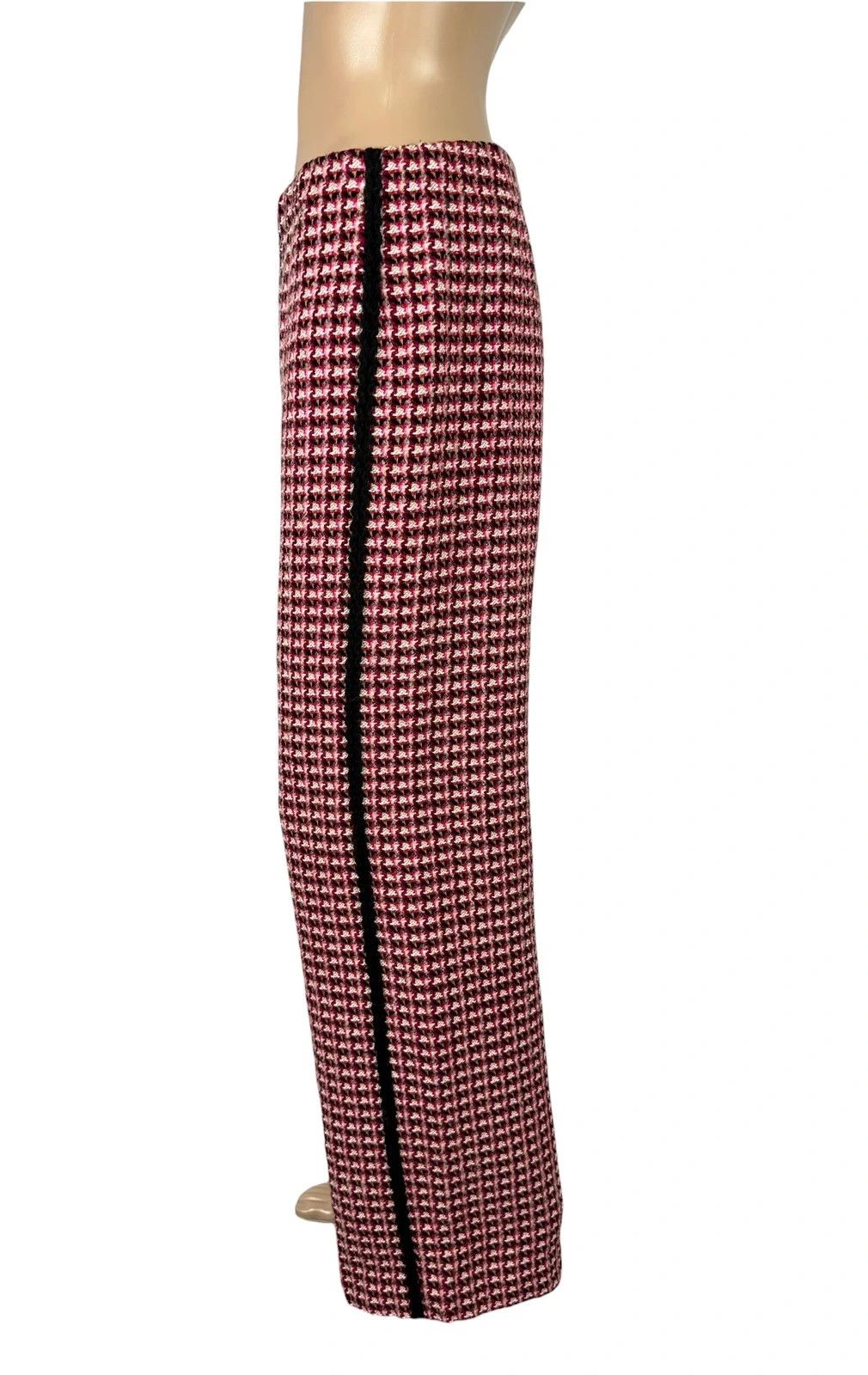 Maje Maje Wide Leg Tweed Pants size 36 Size 26" / US 2 / IT 38 - 4 Thumbnail
