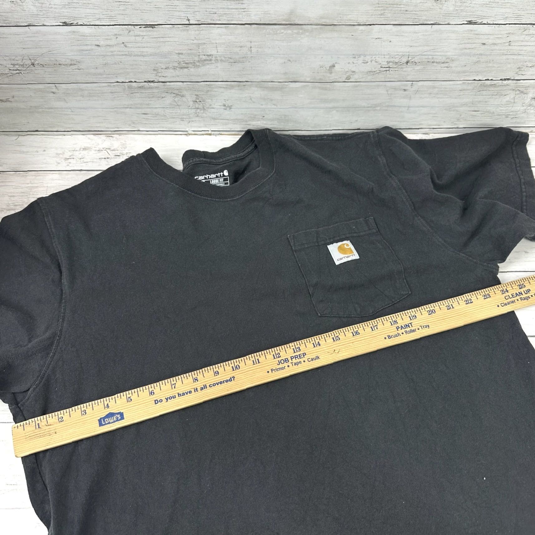 Carhartt Carhartt Men’s T-Shirt Short Sleeve Workwear Pocket K87 2020s Black Outdoor Classic Size US L / EU 52-54 / 3 - 6 Thumbnail