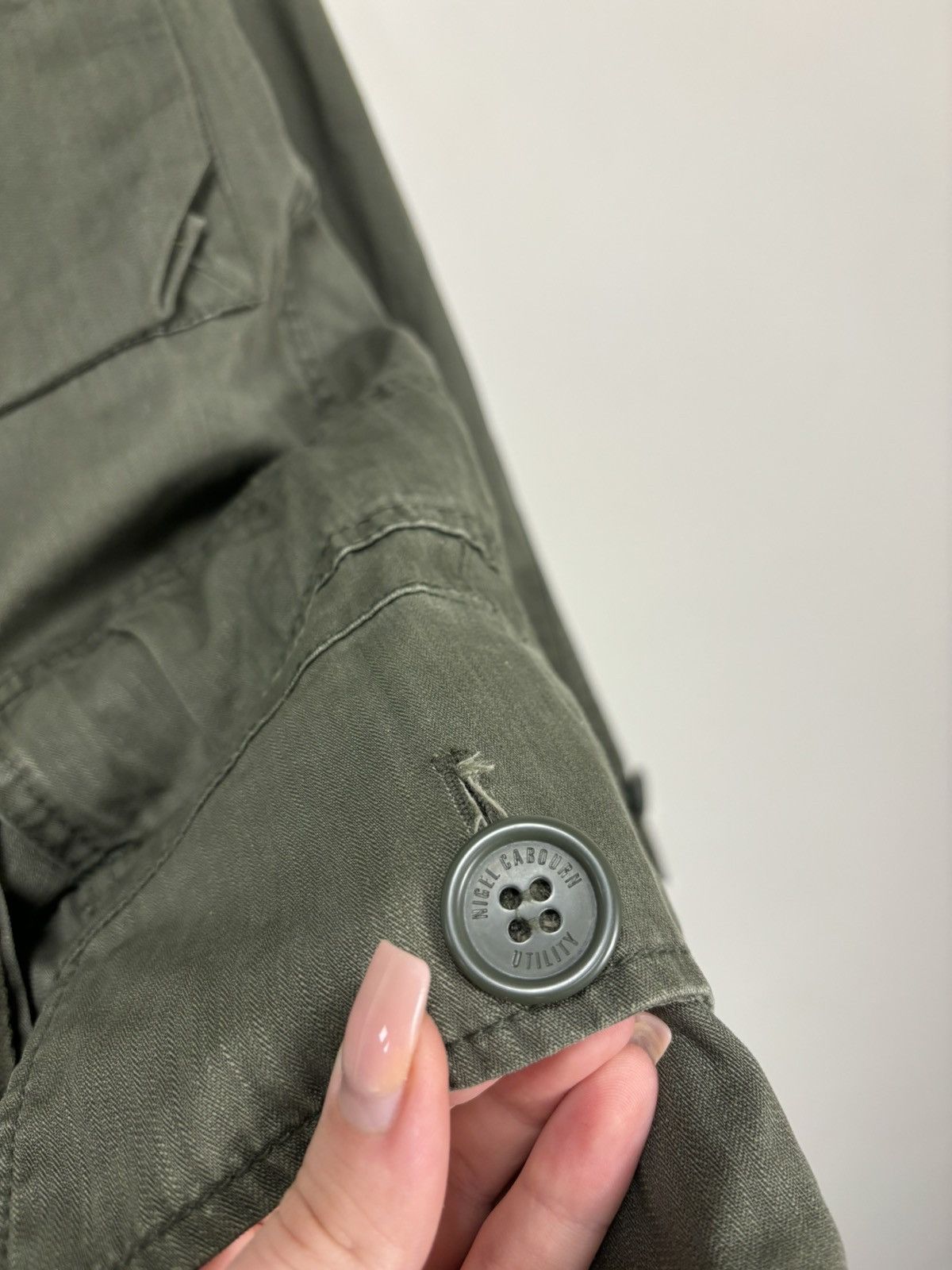 Nigel Cabourn Nigel Cabourn Utility Multipocket Belted Military Jacket Size US S / EU 44-46 / 1 - 11 Thumbnail