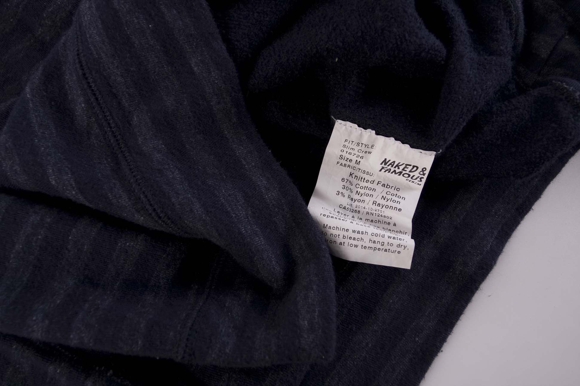 Naked & Famous Naked & Famous Sweater Cotton/ Nylon Size M Size US M / EU 48-50 / 2 - 5 Thumbnail