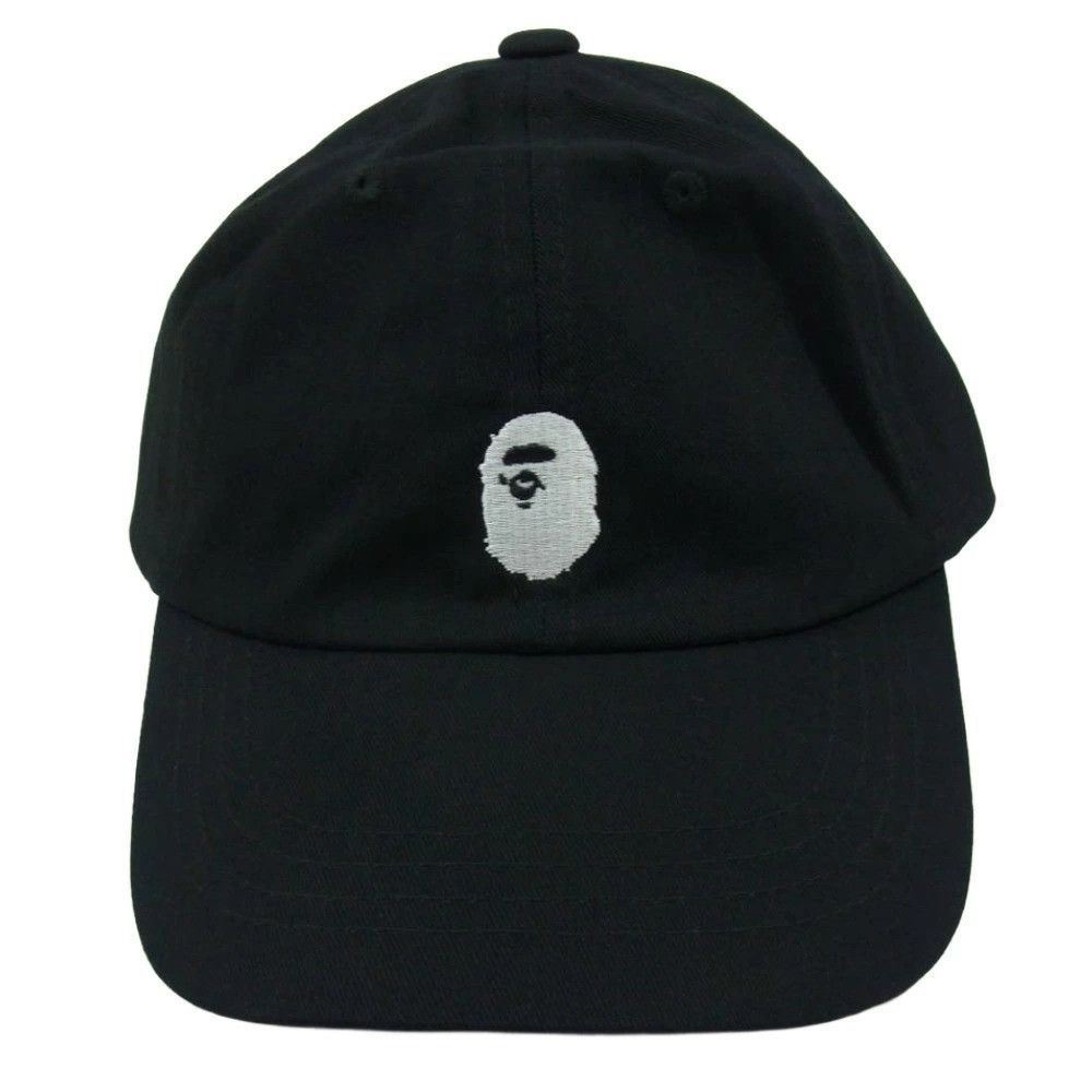Bape NEW! BAPE ONE POINT LOGO BAPE HEAD CAP HAT dad hat Size ONE SIZE - 2 Thumbnail