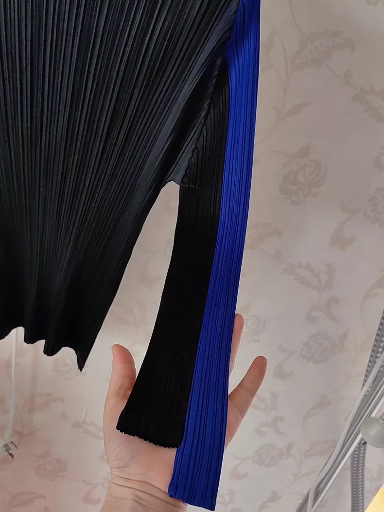 Issey Miyake Issey Miyake size:3 Comet Color-blocking Series round-neck Size S / US 4 / IT 40 - 7 Thumbnail