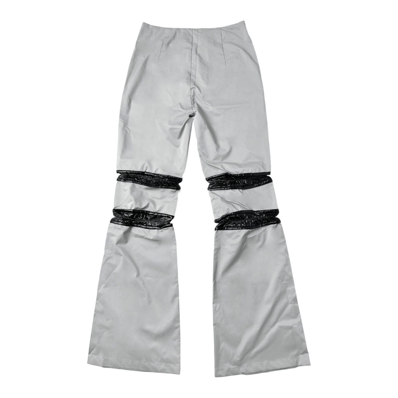 Japanese Brand Tilt Knees Puffer Paneled Pants Gorpcore Futuristic Size 27" / US 4 / IT 40 - 2 Thumbnail