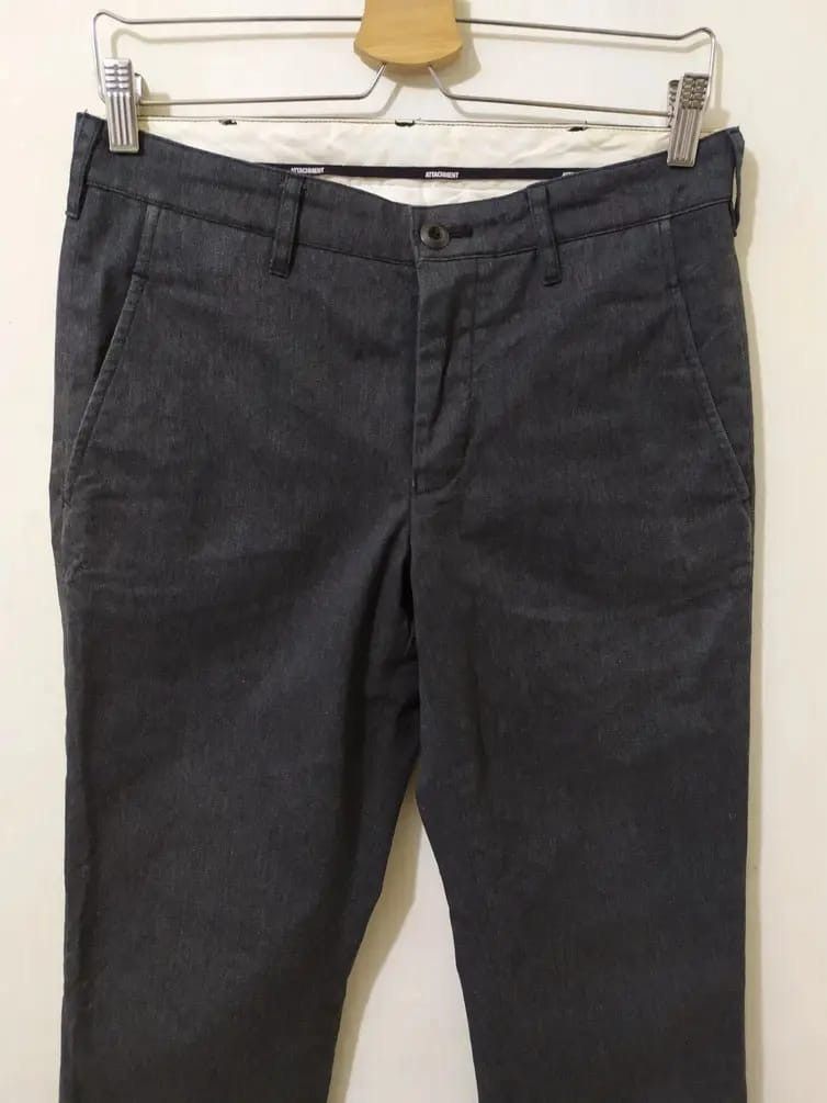 Attachment × Japanese Brand ATTACHMENT Kazuyuki Kumagai Heavy Cotton Pants Size US 30 / EU 46 - 2 Thumbnail