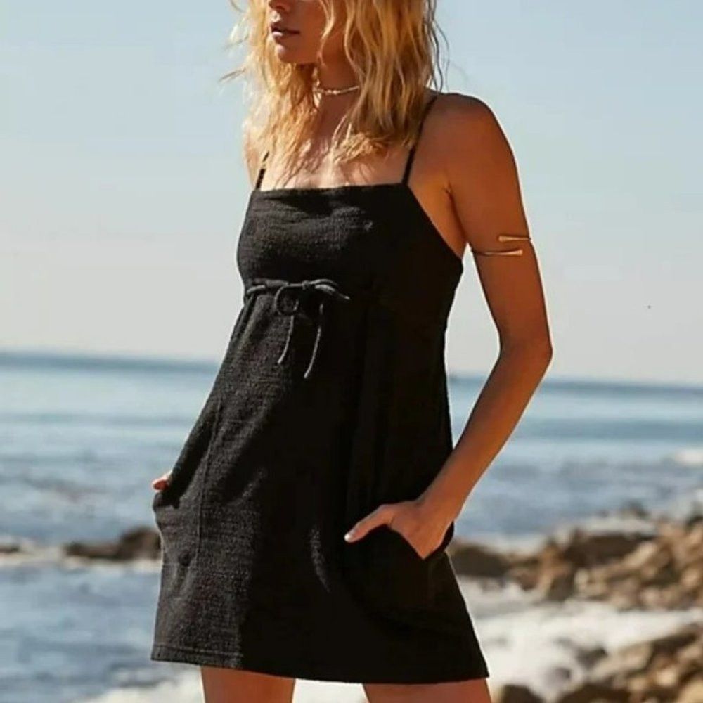 fp beach dress FELIANA DRESS Woman black main image 1