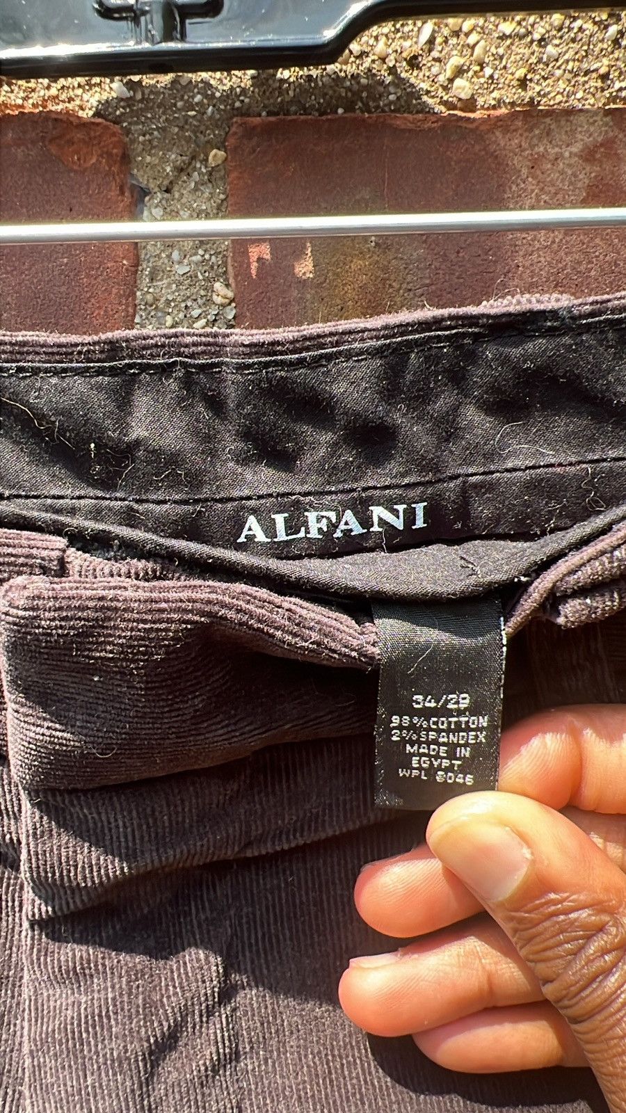 Alfani × Designer × Other Alfani Corduroy Trousers Size US 34 / EU 50 - 2 Thumbnail