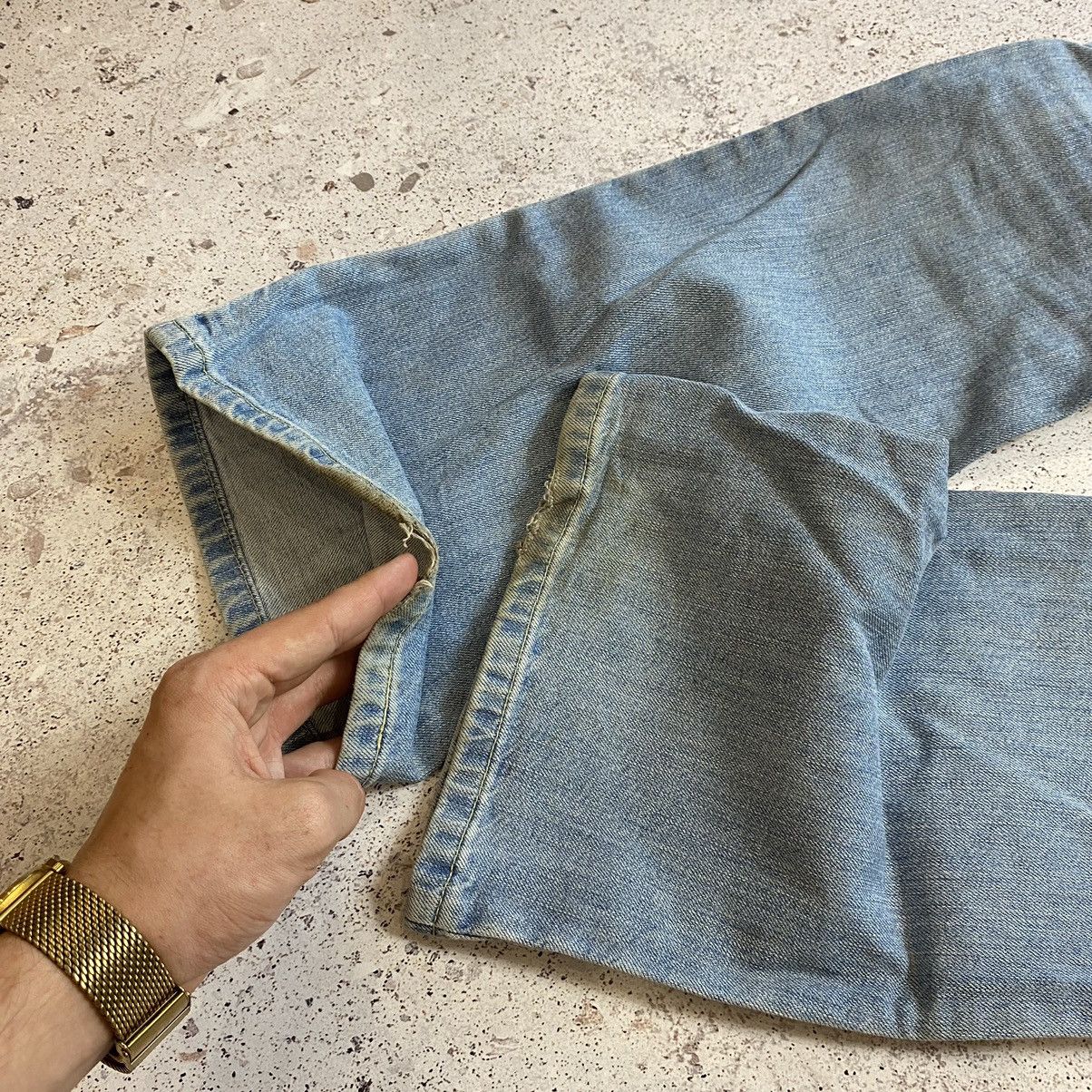 Levi's × Vintage Vintage Flared Denim Levi’s 525 Jeans Pants Baggy Fit Hype Size US 29 - 2 Thumbnail