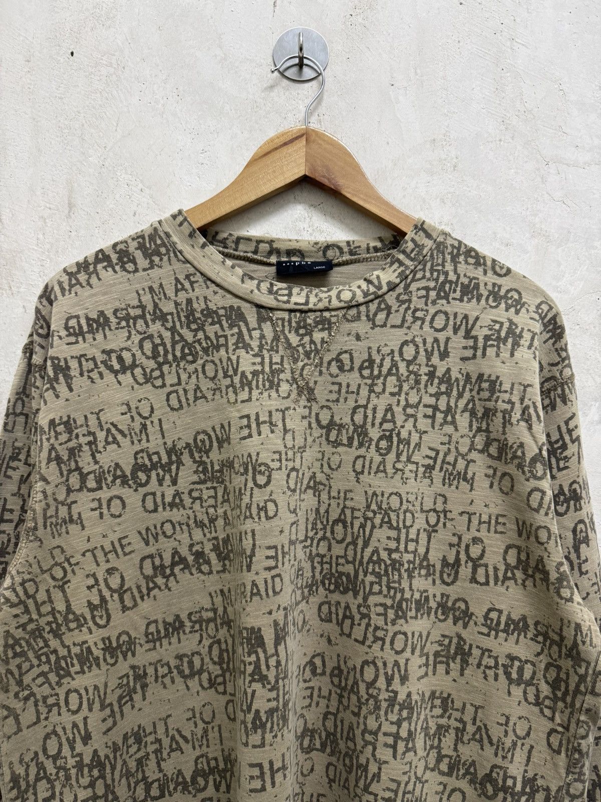 Hysteric Glamour 2000s Grunge pbs Poems Inspired hystericglamour Tees Size US L / EU 52-54 / 3 - 2 Thumbnail